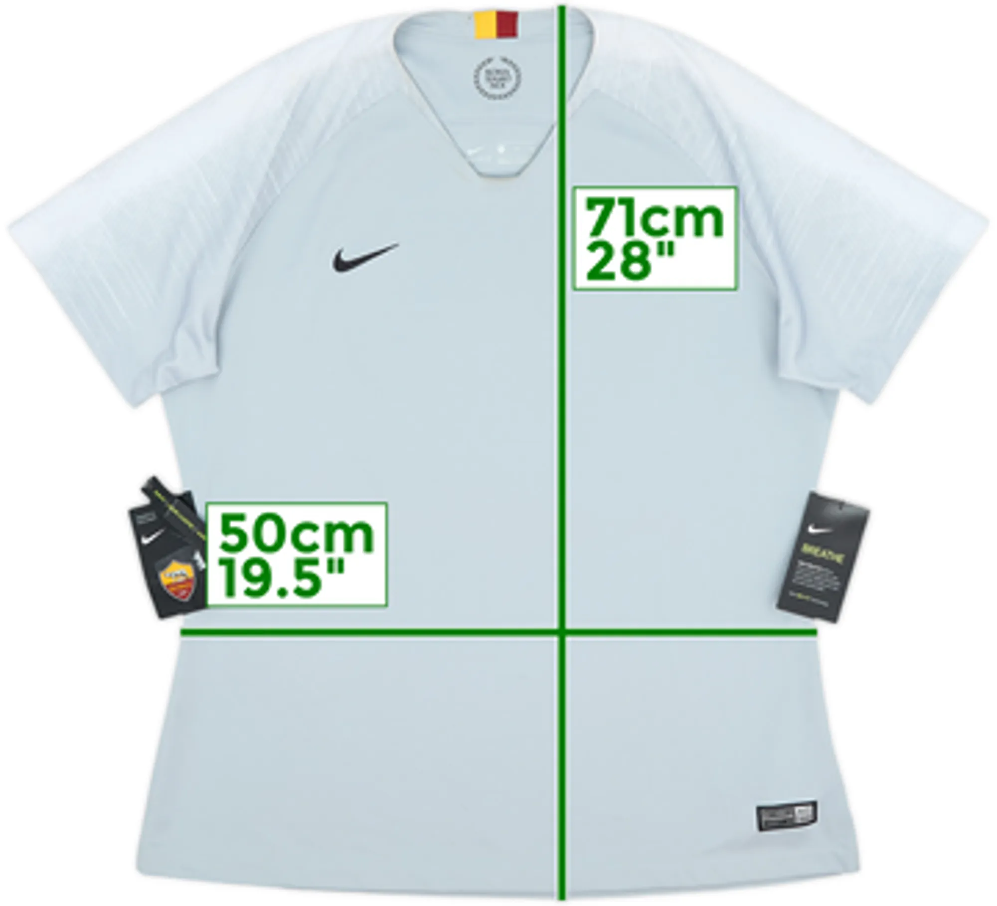 Nike Roma Womens SS Away Shirt 2018/19