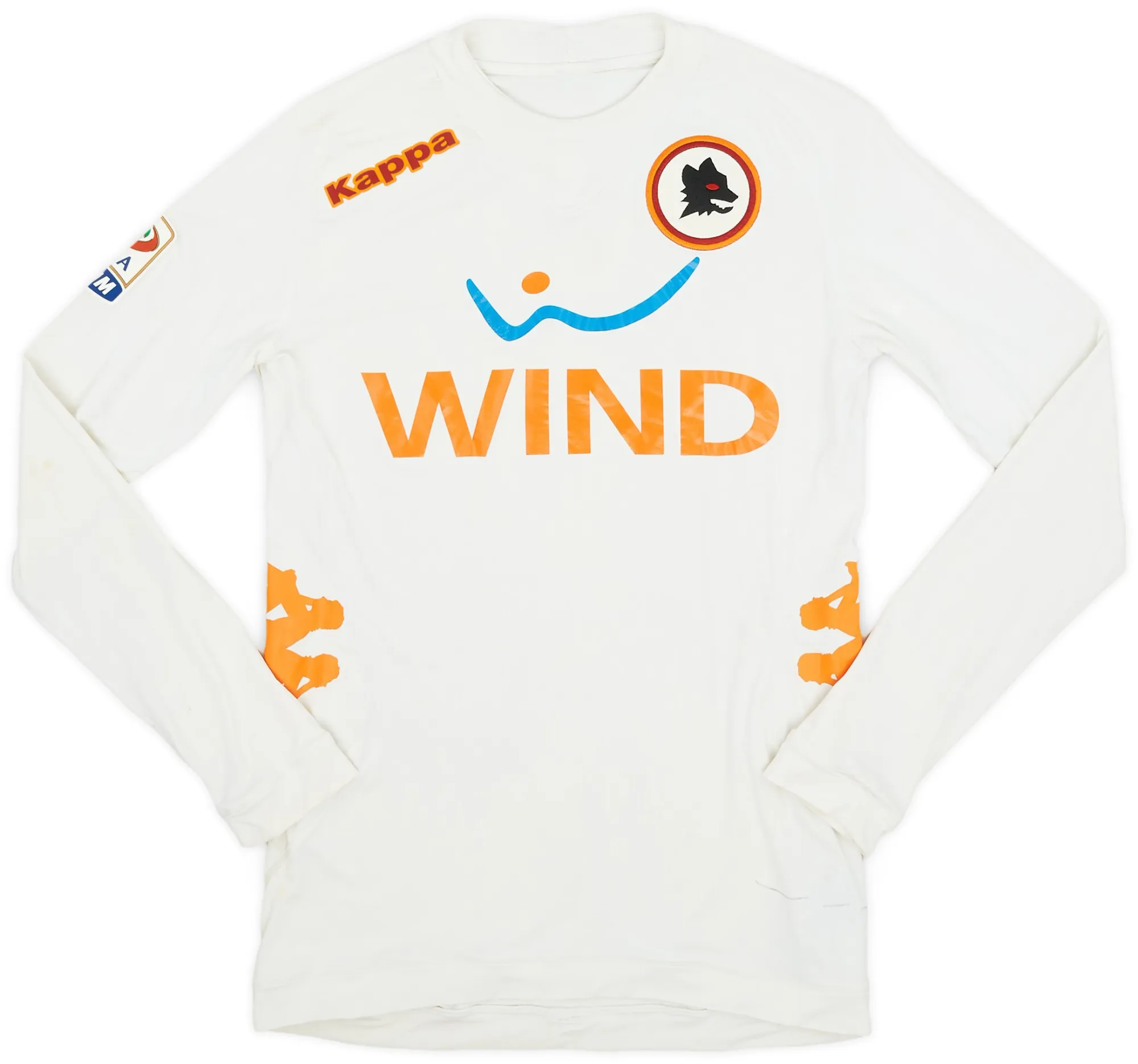 Kappa Roma Mens LS Away Shirt 2011/12