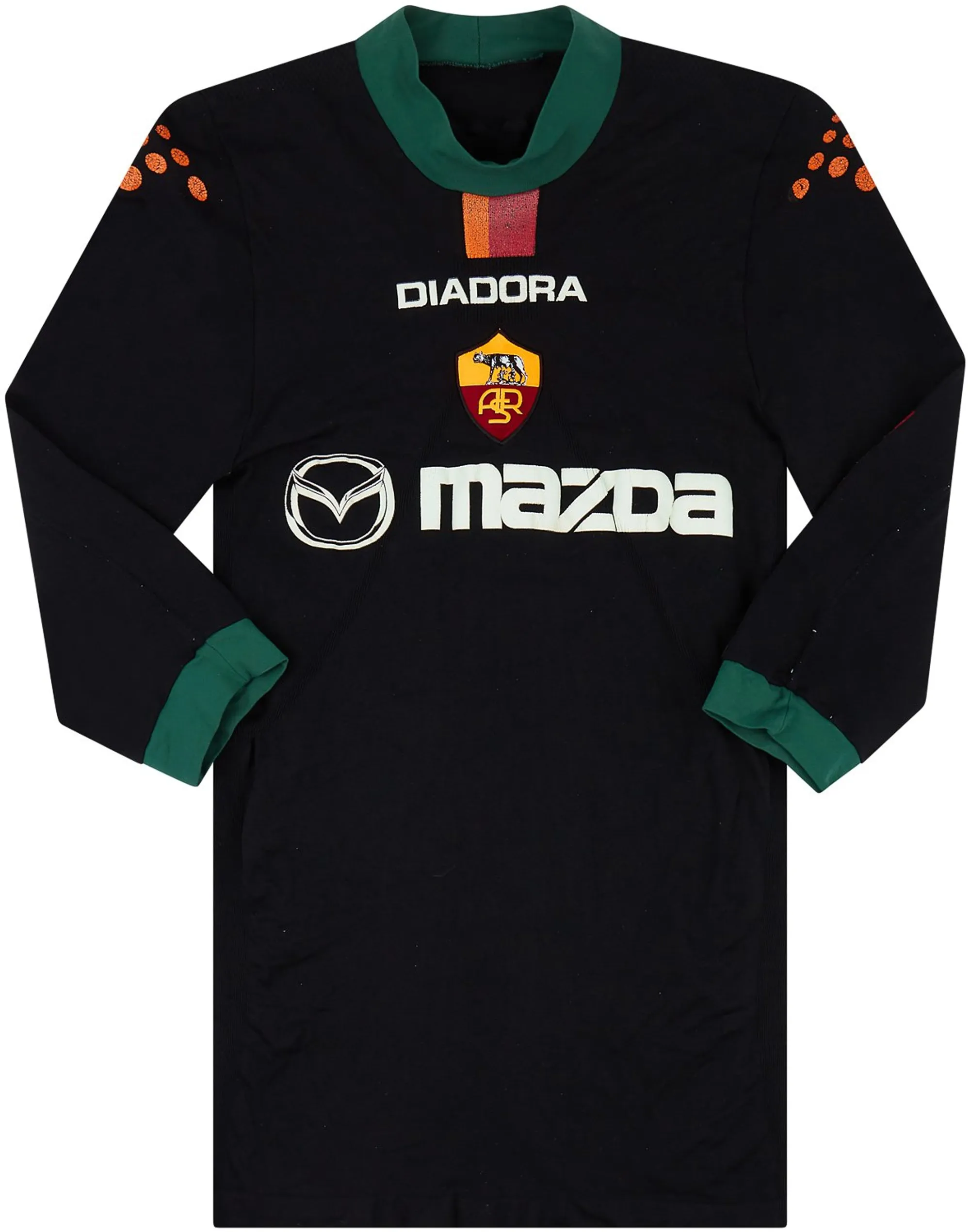 Diadora Roma Mens LS Home European Shirt 2004/05