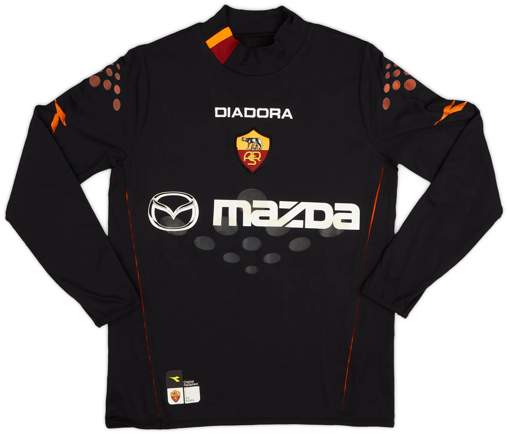 Diadora Roma Mens LS Goalkeeper Home Shirt 2003/04