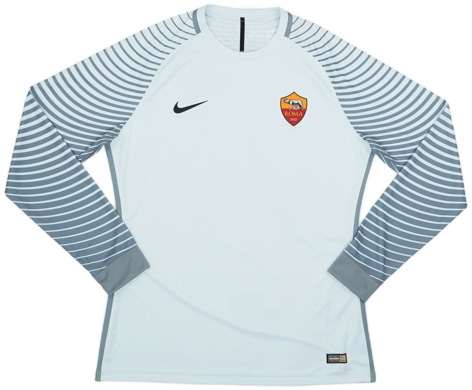 Nike Roma Mens LS Goalkeeper Player Issue Away Shirt 2016/17