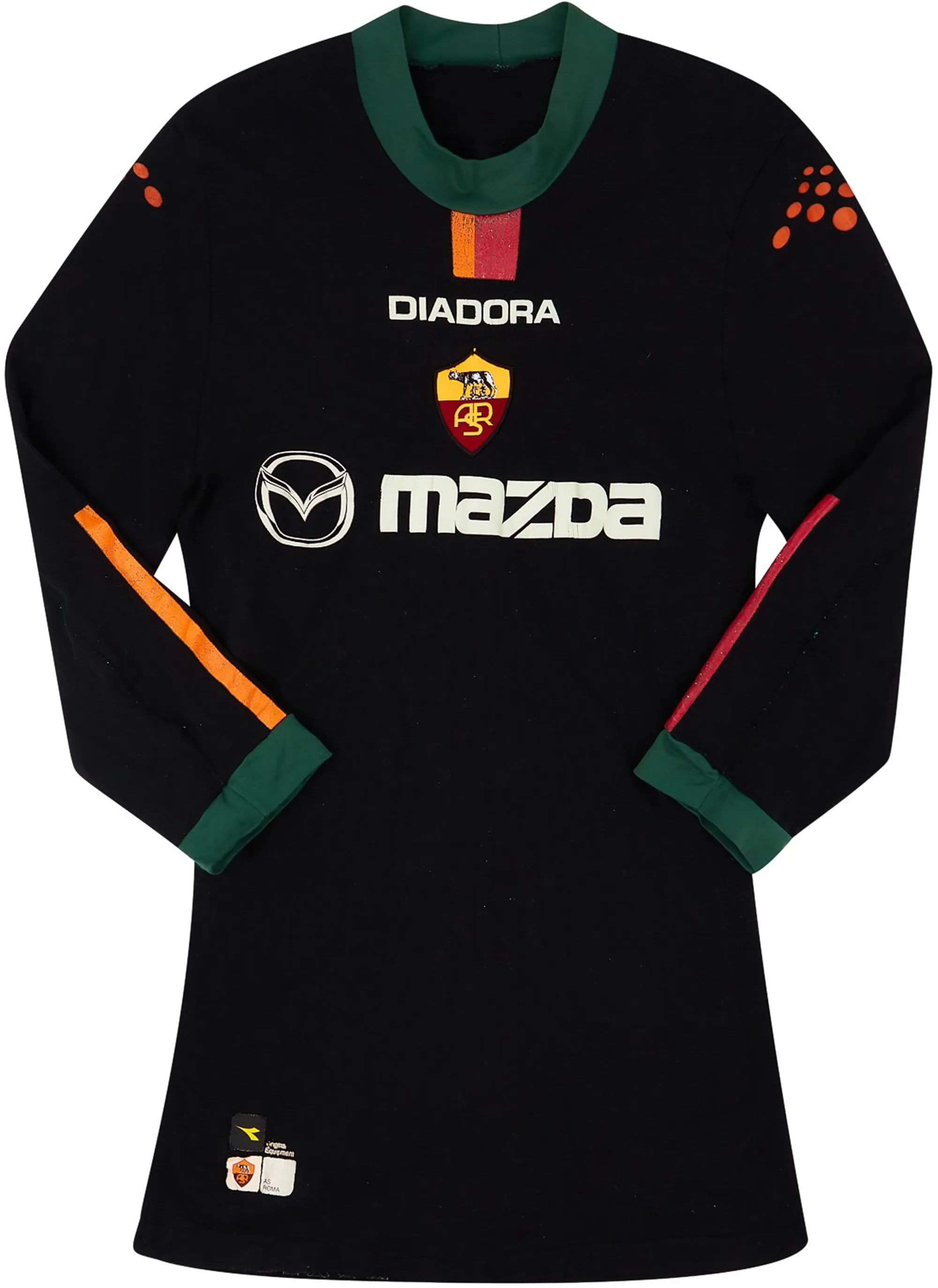 Diadora Roma Mens LS Home European Shirt 2004/05