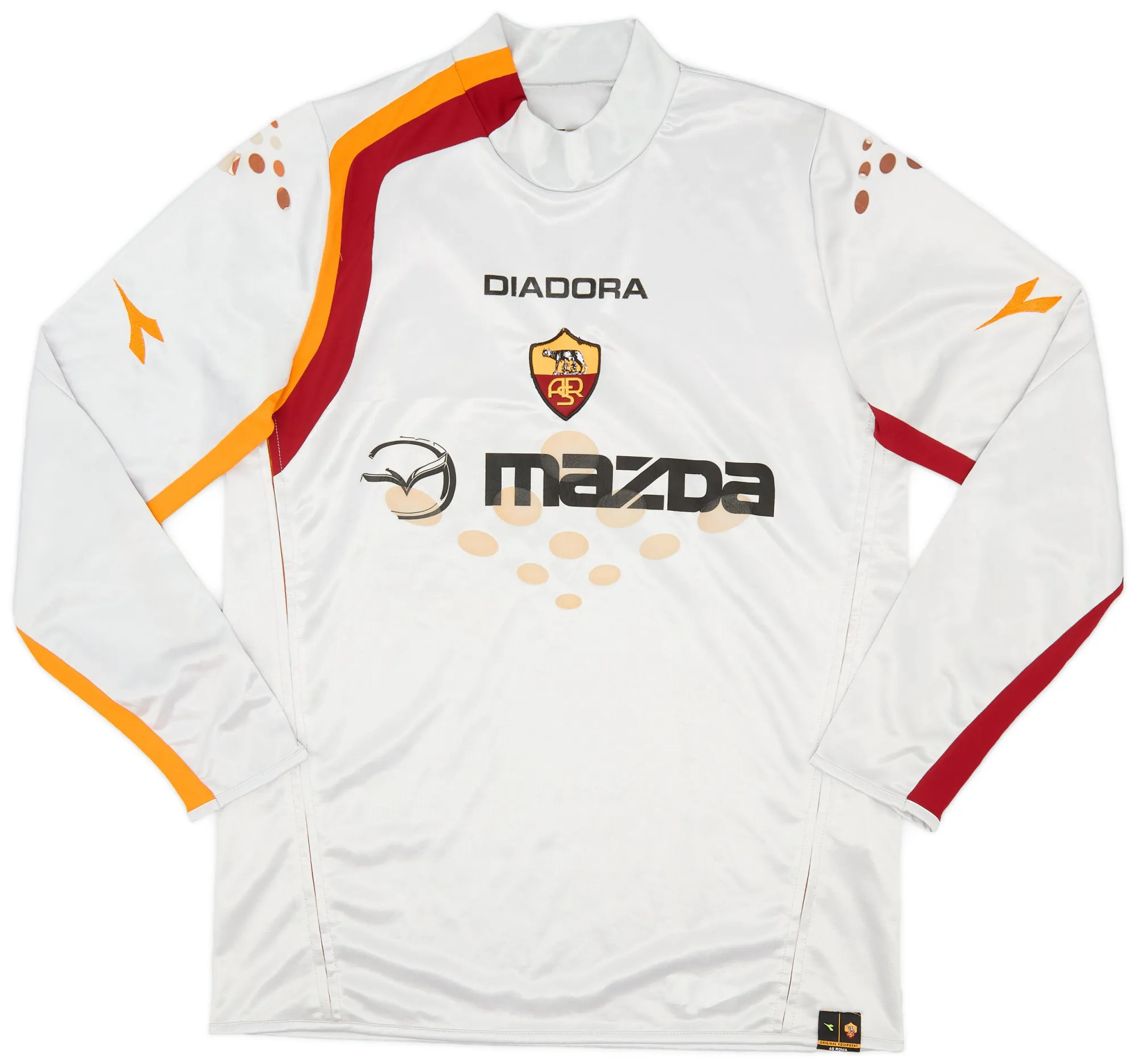 Diadora Roma Mens LS Goalkeeper Home Shirt 2004/05