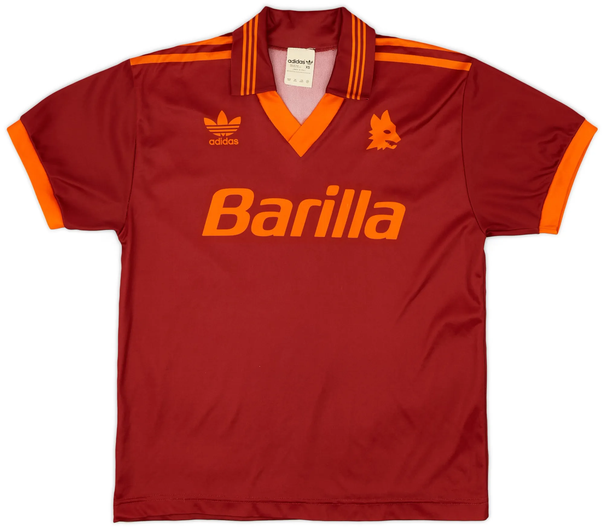 adidas Roma Mens SS Home Shirt 1992/94
