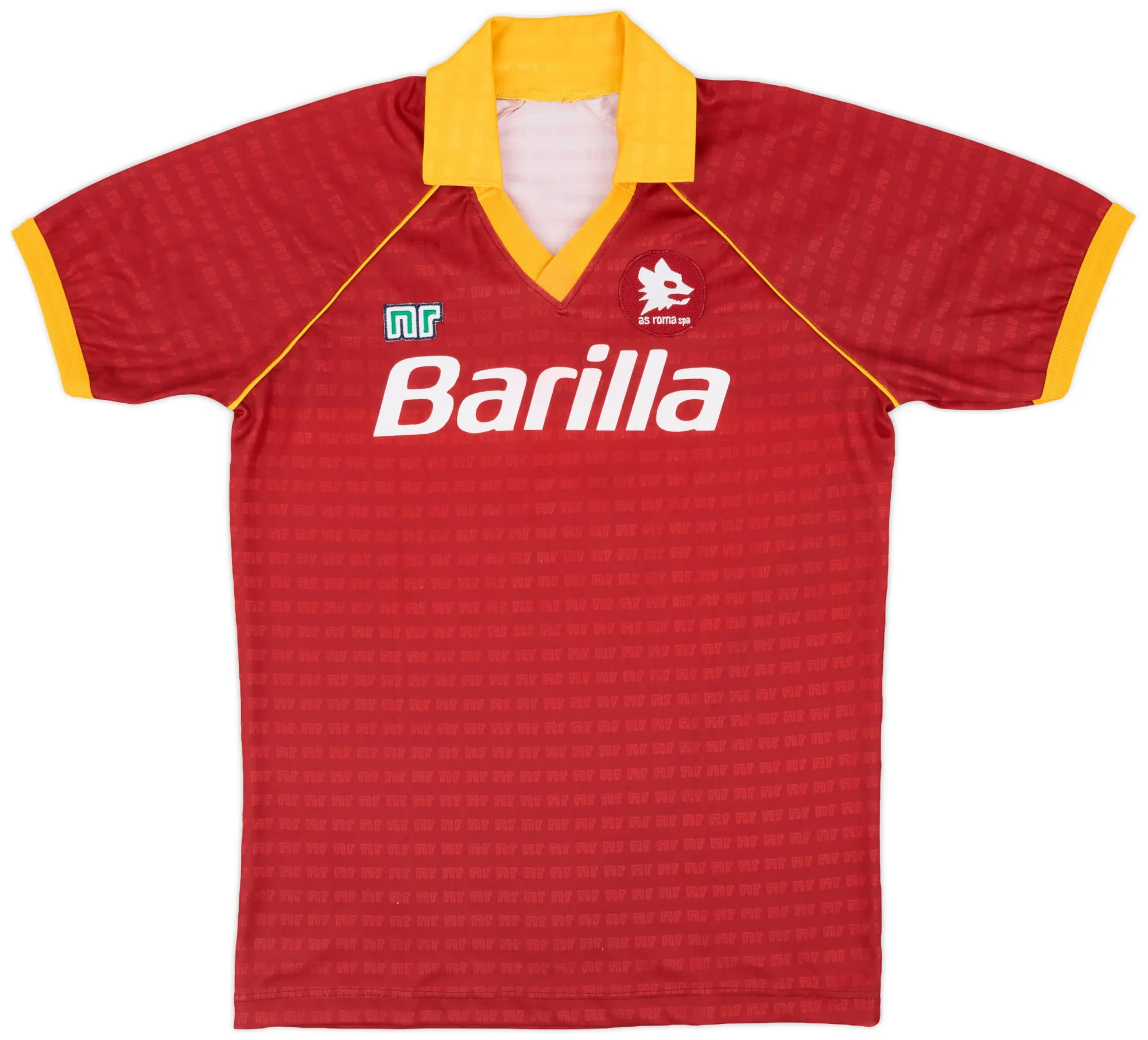 Champion Roma Mens SS Home Shirt 1990/91