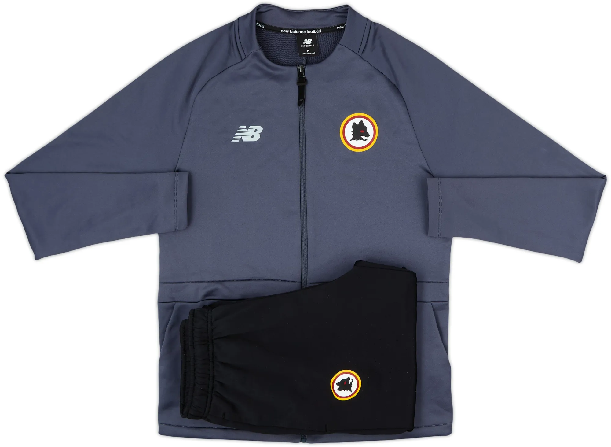 2021-22 Roma New Balance Tracksuit - 9/10 - (M)