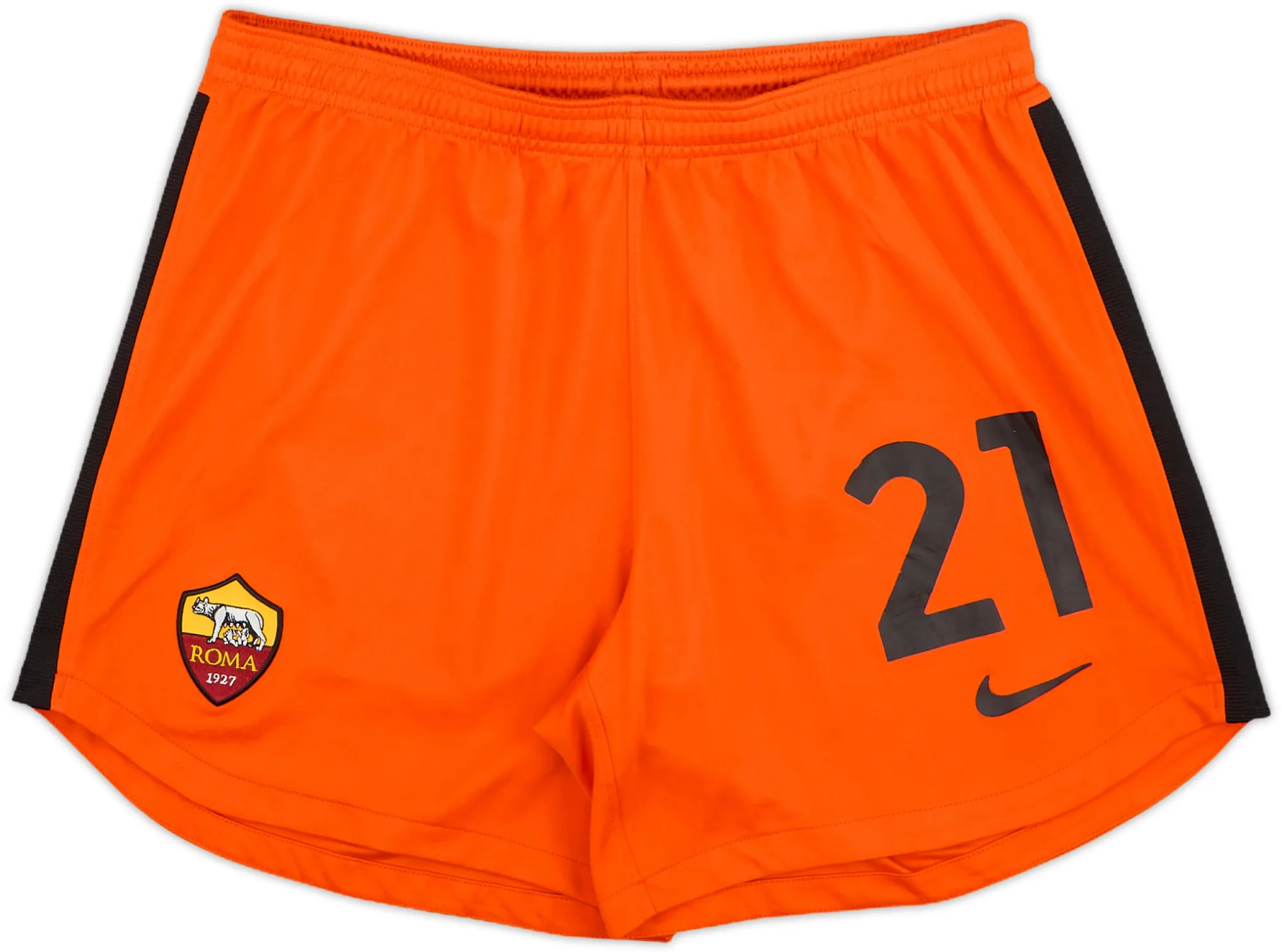Nike Roma Mens Goalkeeper Player Issue Home Shorts 2020/21