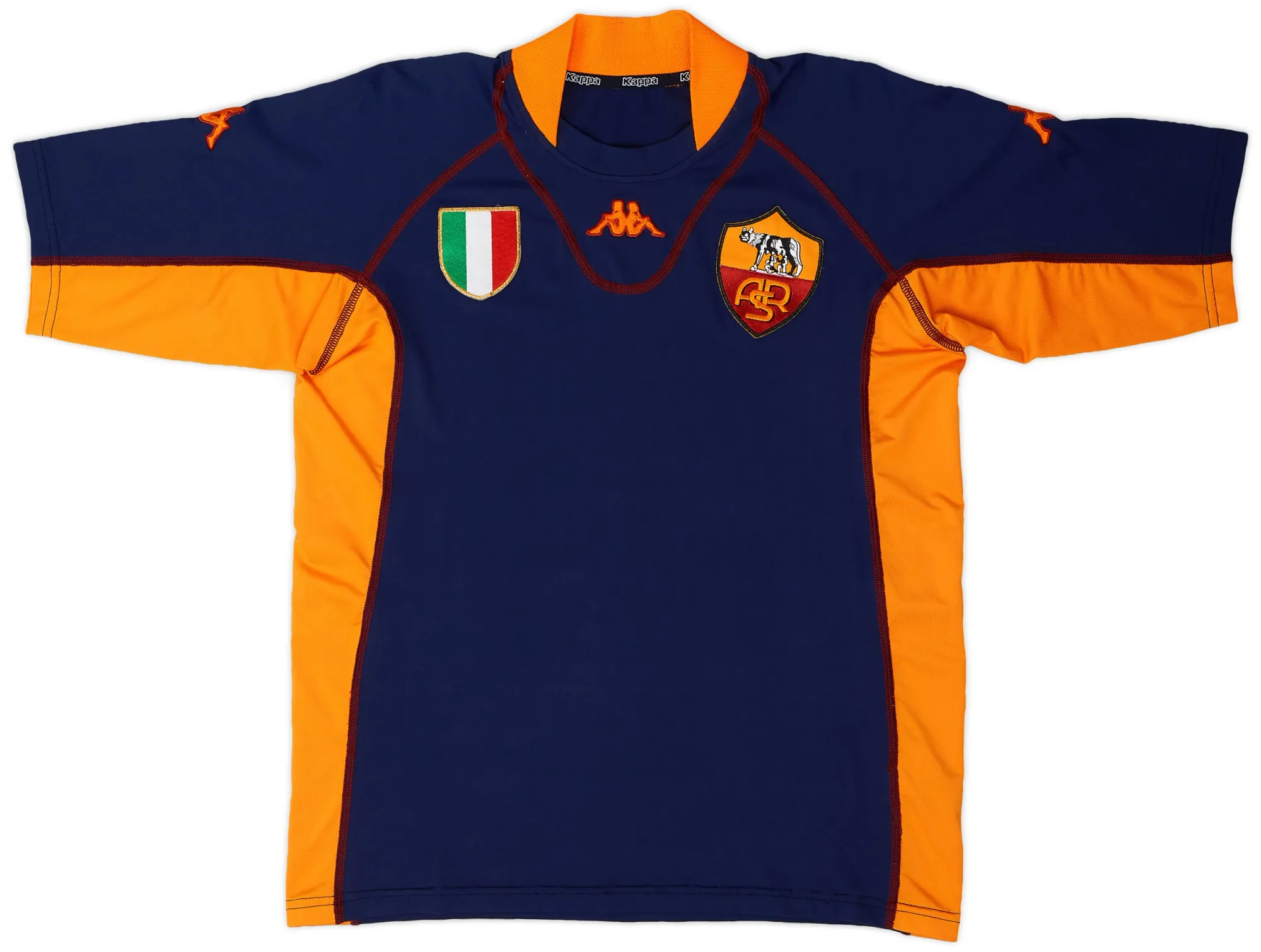 Kappa Roma Mens SS Third Shirt 2001/02