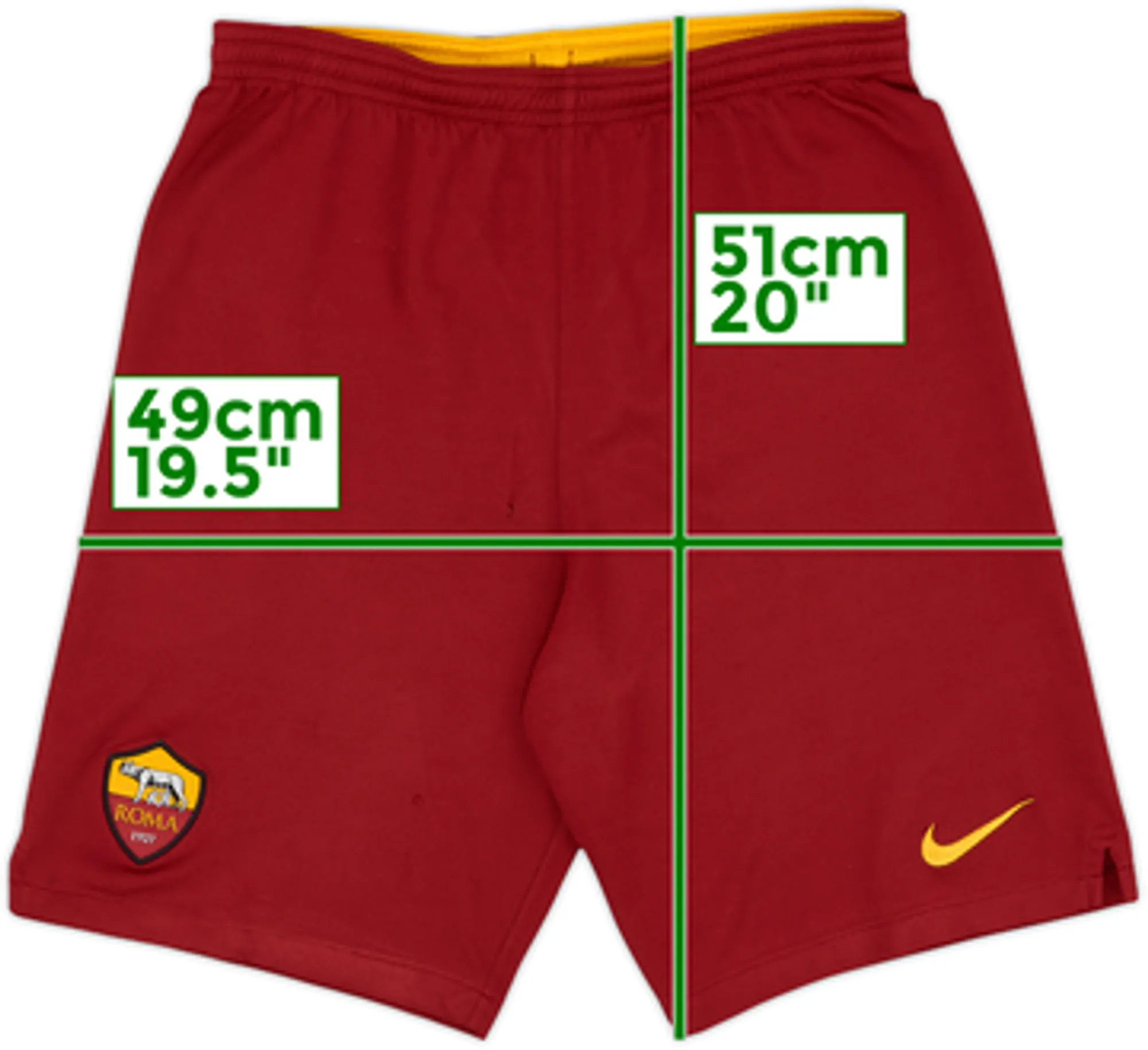 Nike Roma Boys Away Shorts 2019/20