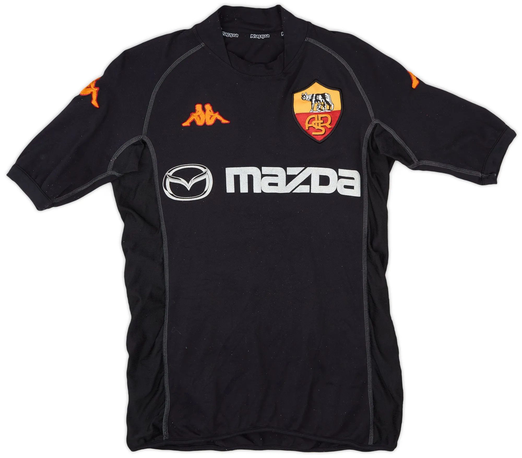 Kappa Roma Mens SS Third Shirt 2002/03