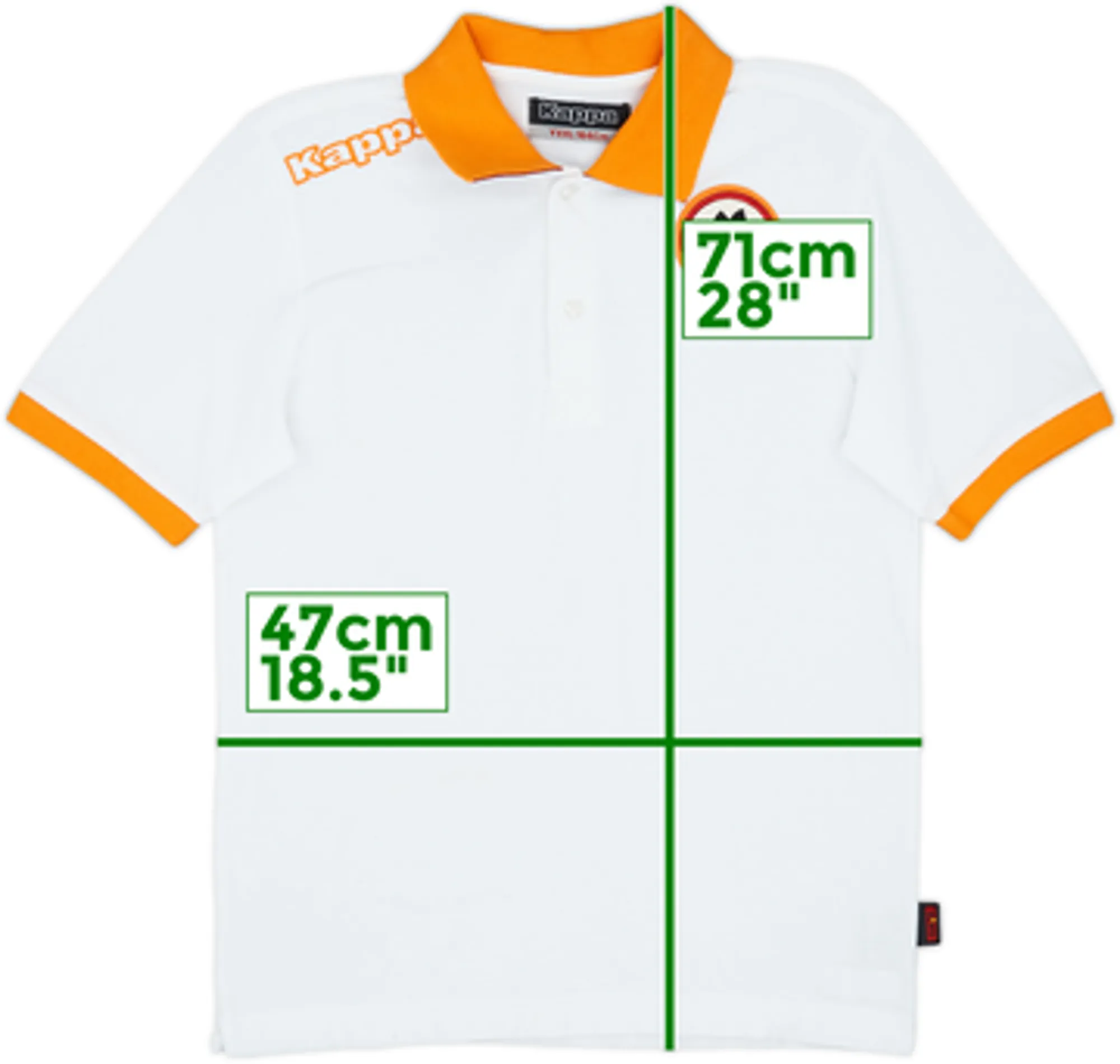 Kappa Roma Mens SS Away Shirt 2009/10