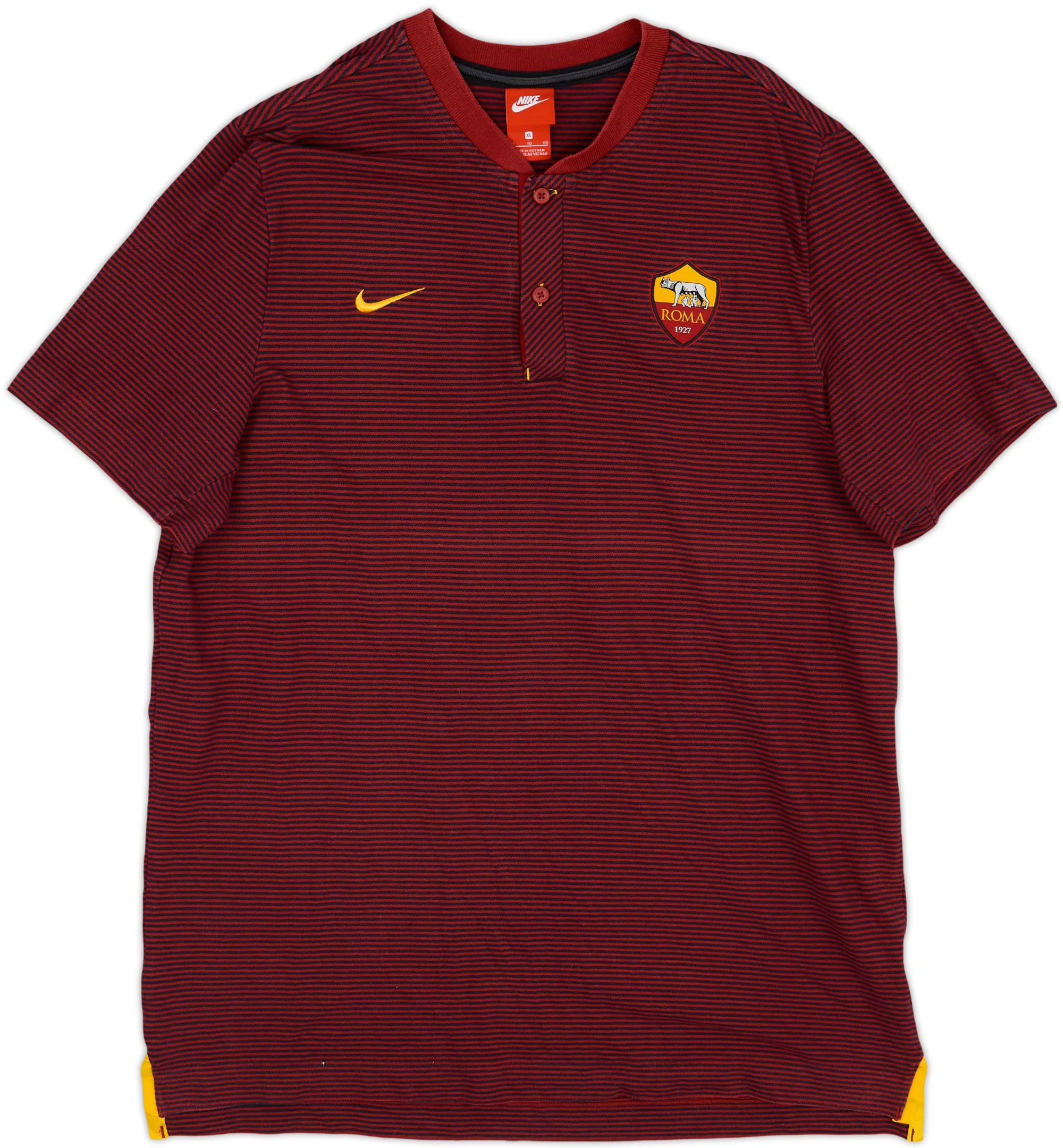 2017-18 Roma Nike Polo Shirt - 8/10 - (XL)