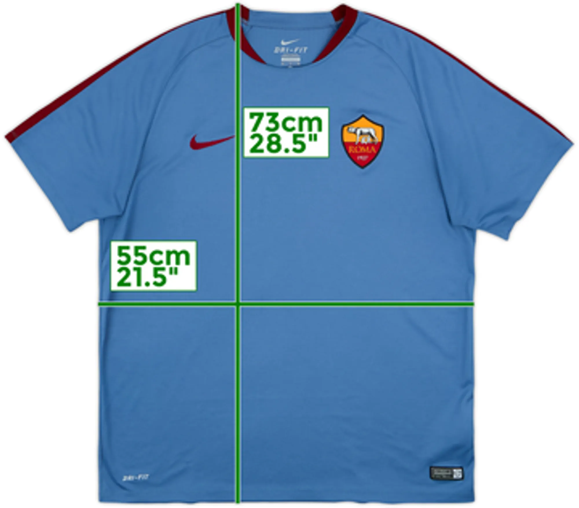 Nike Roma Mens SS Away Shirt 2016/17