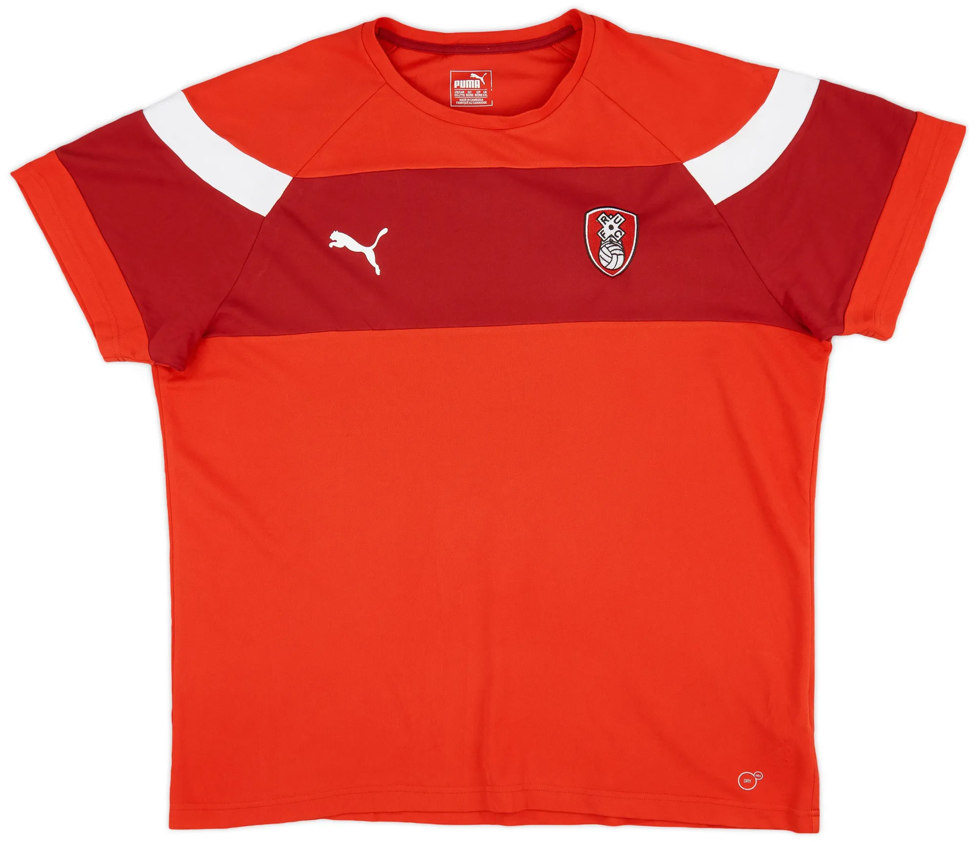 Puma Rotherham United Mens SS Home Shirt 2017/18