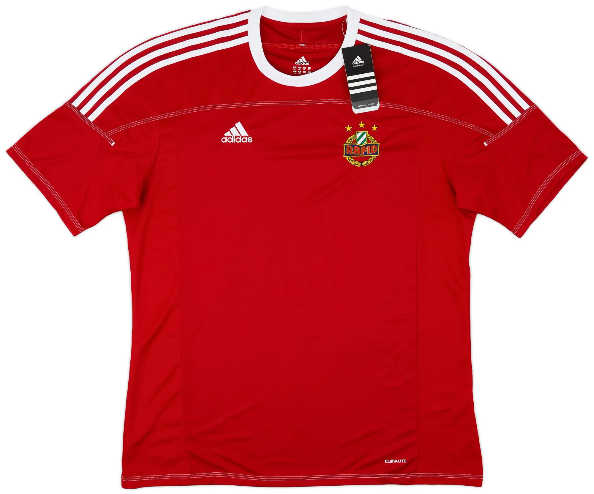 adidas Rapid Vienna Mens SS Home Shirt 2011/12