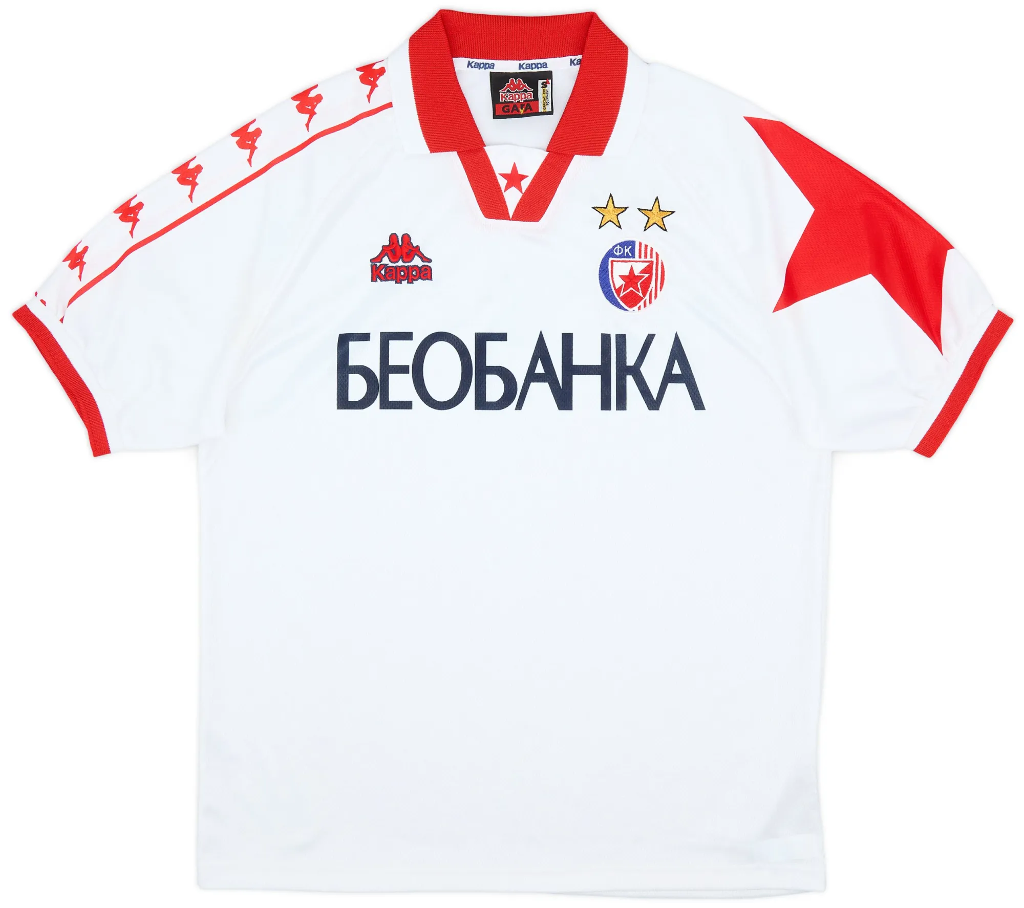 Kappa Red Star Mens SS Away Shirt 1996/98