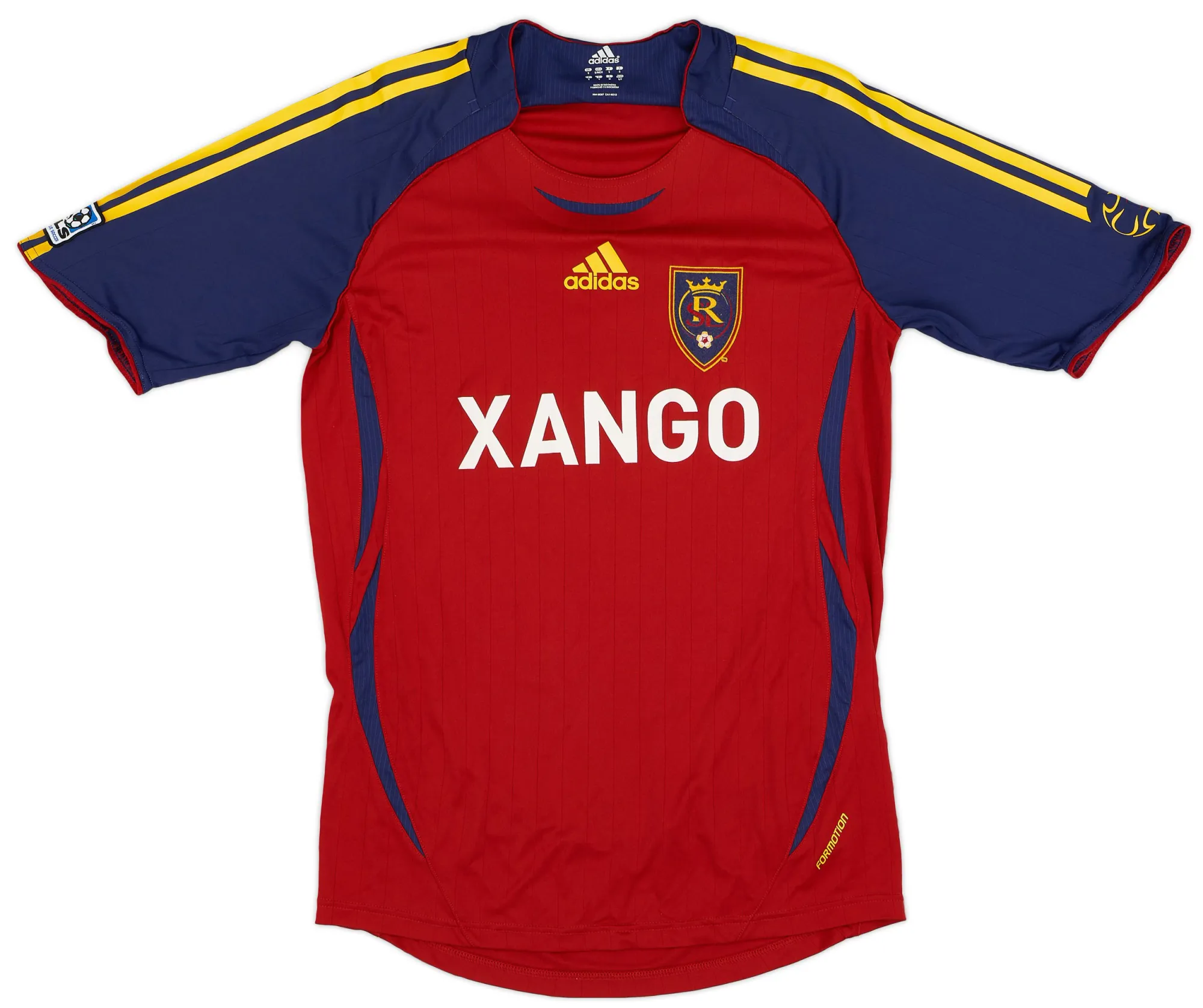 adidas Real Salt Lake Mens SS Player Issue Home Shirt 2008