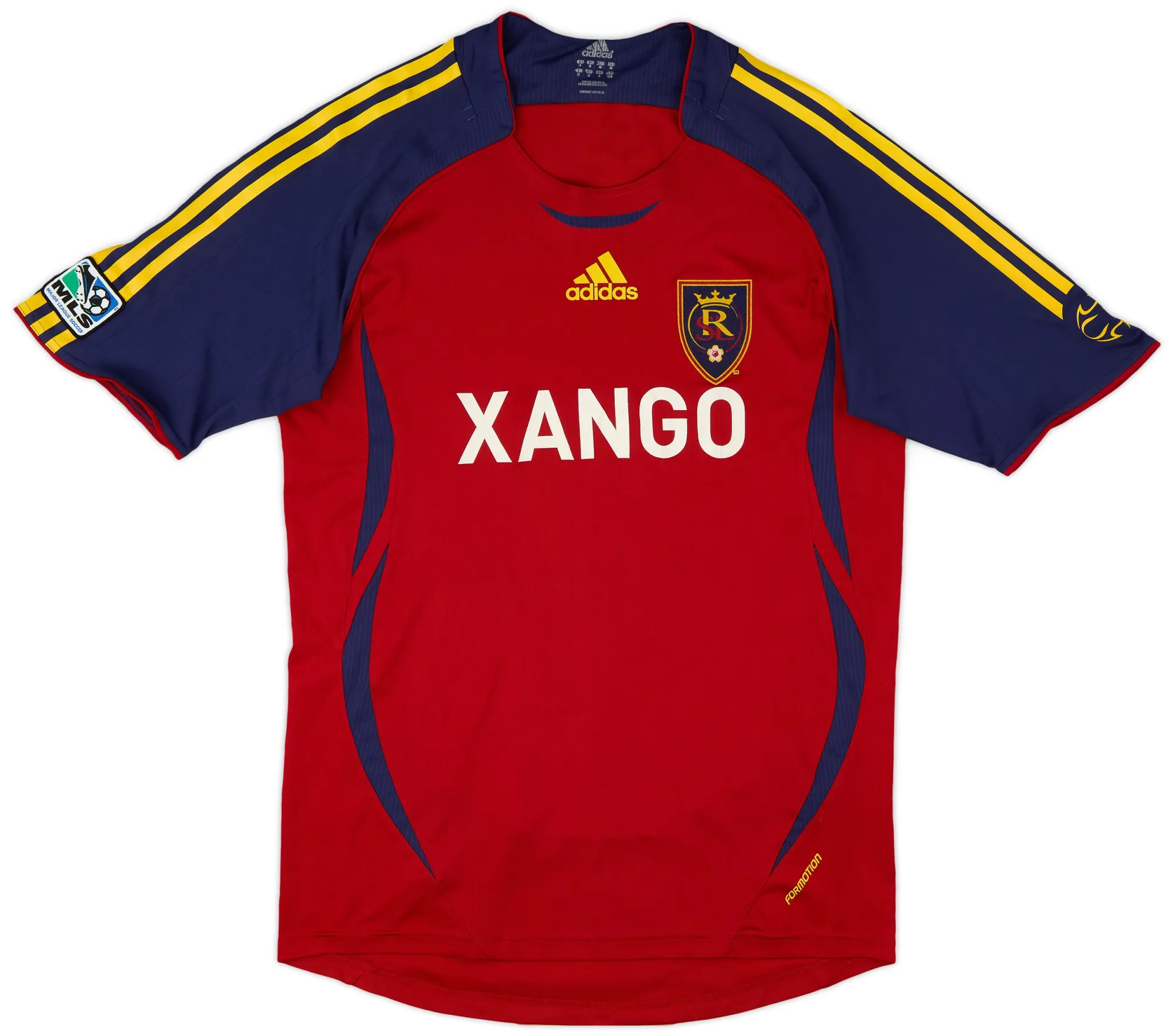 adidas Real Salt Lake Mens SS Player Issue Home Shirt 2007