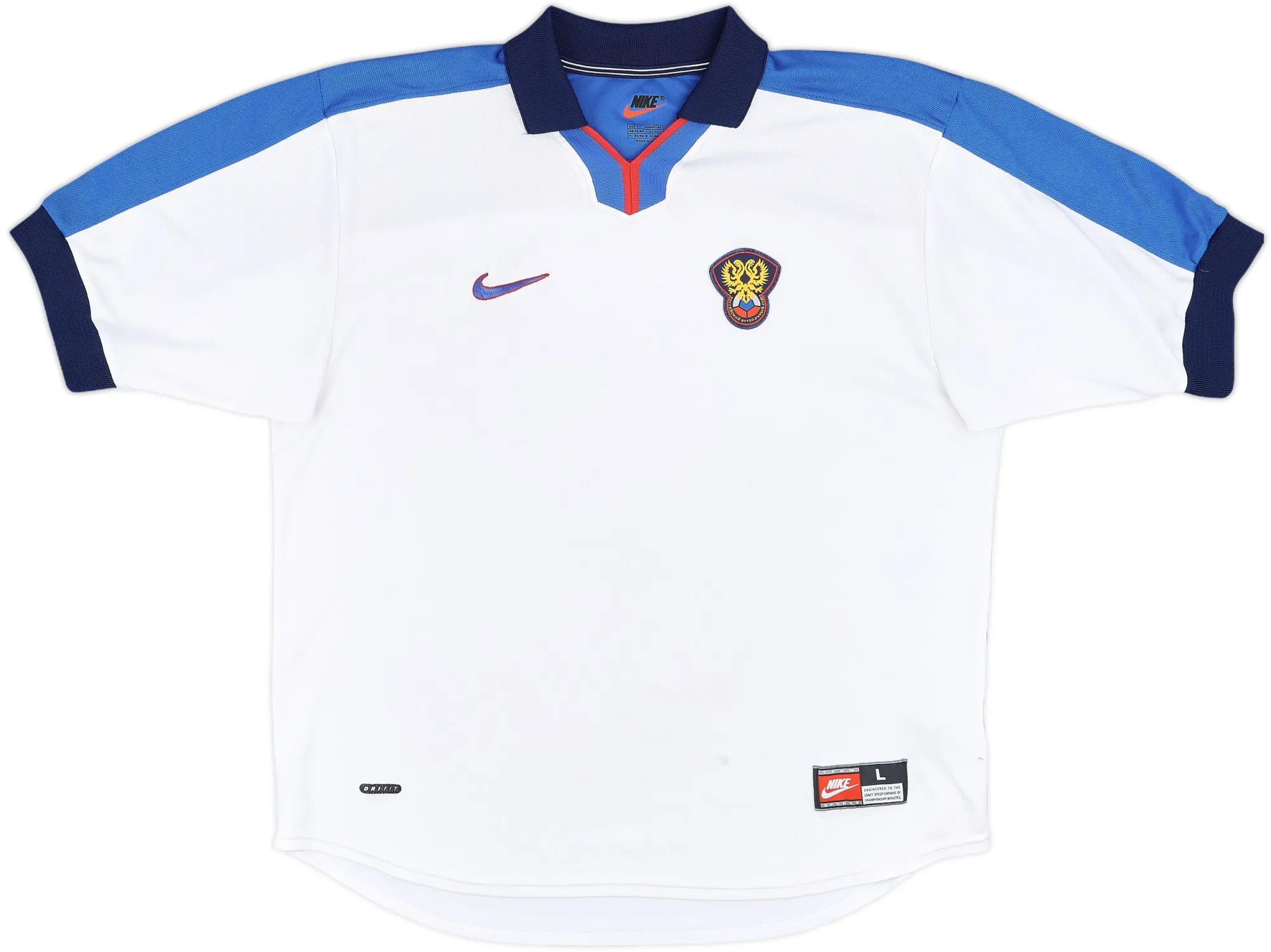 Nike Russia Mens SS Home Shirt 1998