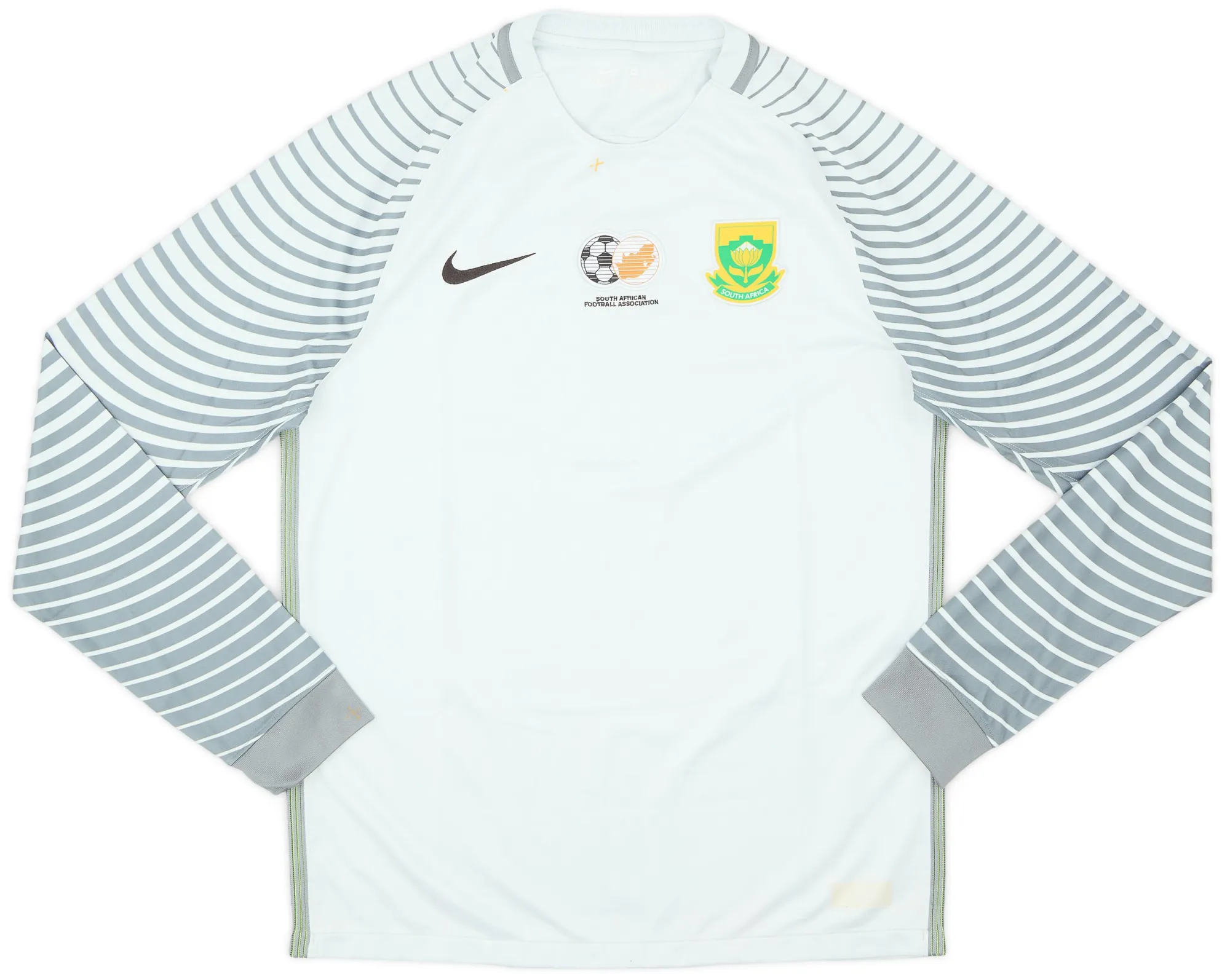 Nike South Africa Mens LS Goalkeeper Player Issue Home Shirt 2016