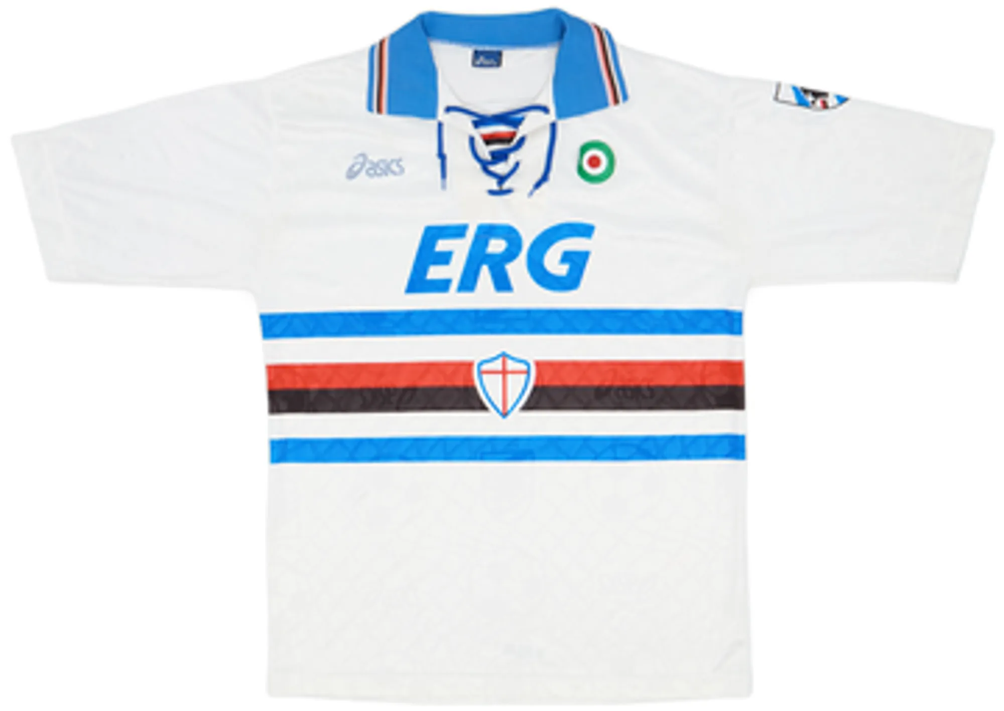 Asics Sampdoria Mens SS Away Shirt 1994/95