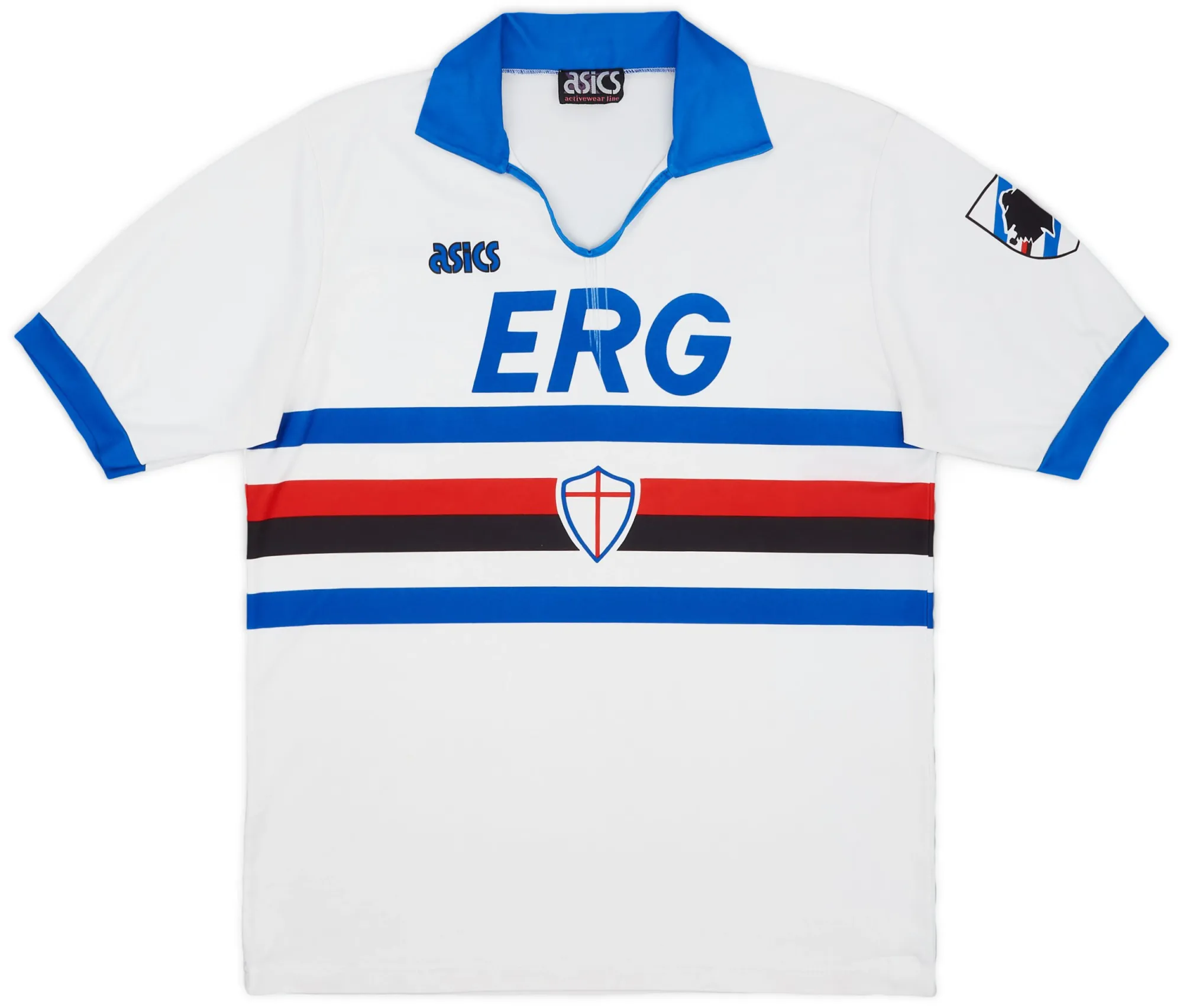 Asics Sampdoria Mens SS Away Shirt 1991/92