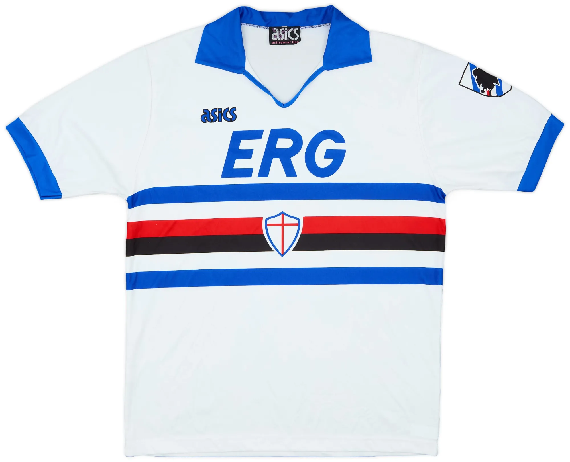 Asics Sampdoria Mens SS Away Shirt 1991/92