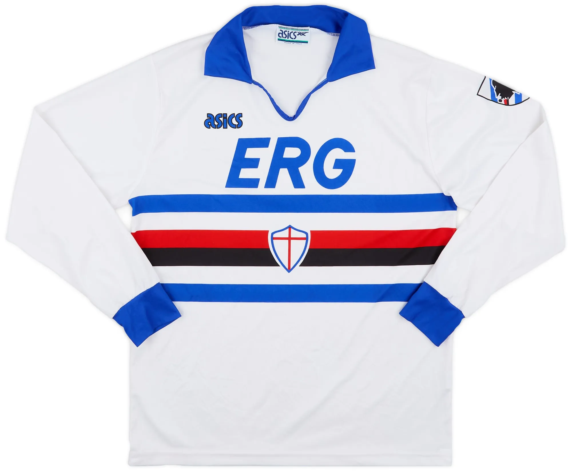 Asics Sampdoria Mens LS Away Shirt 1991/92