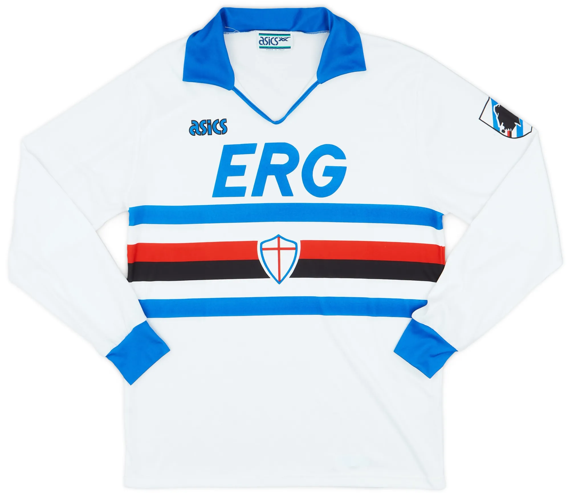 Asics Sampdoria Mens LS Away Shirt 1991/92