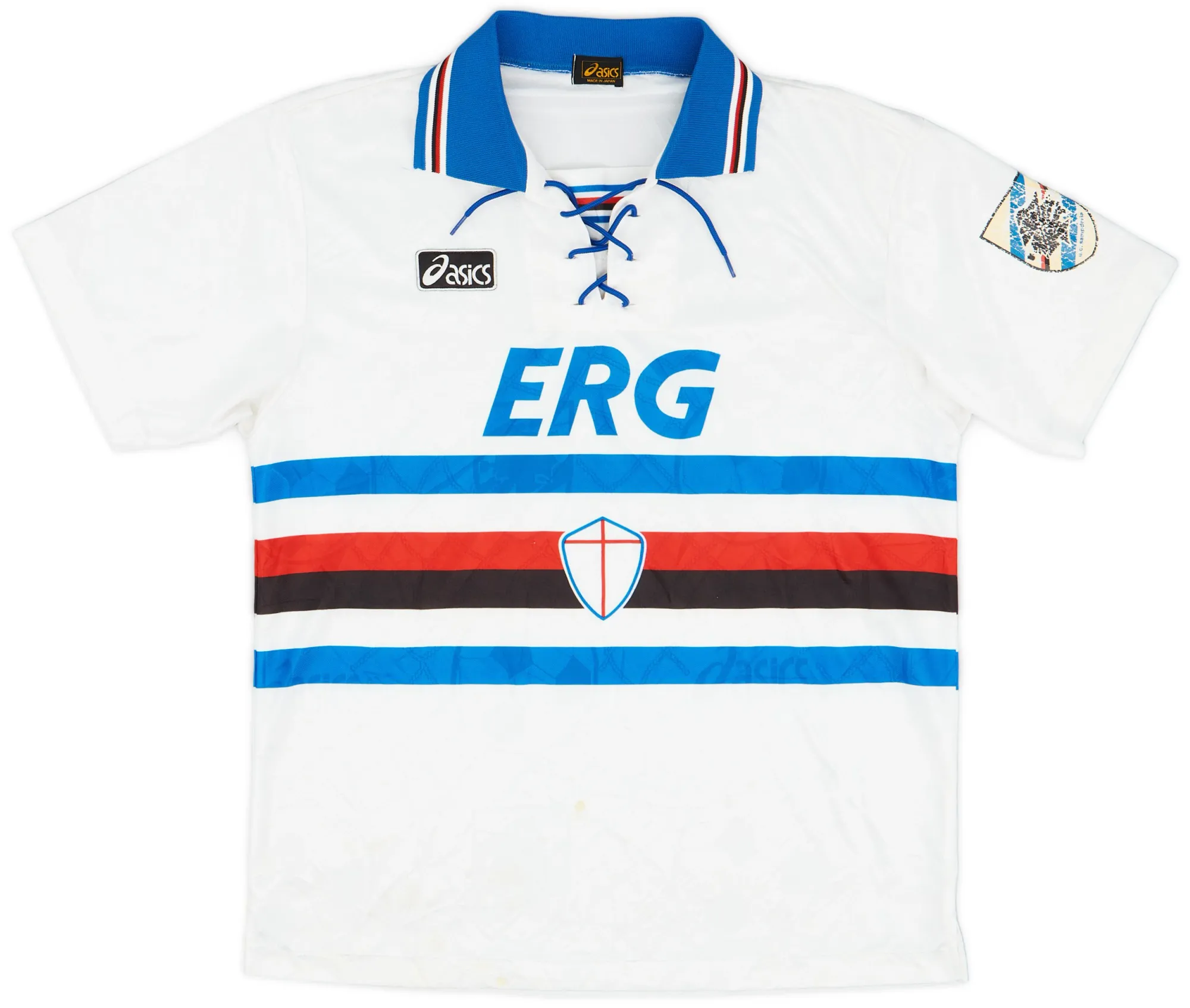 Asics Sampdoria Mens SS Away Shirt 1994/95