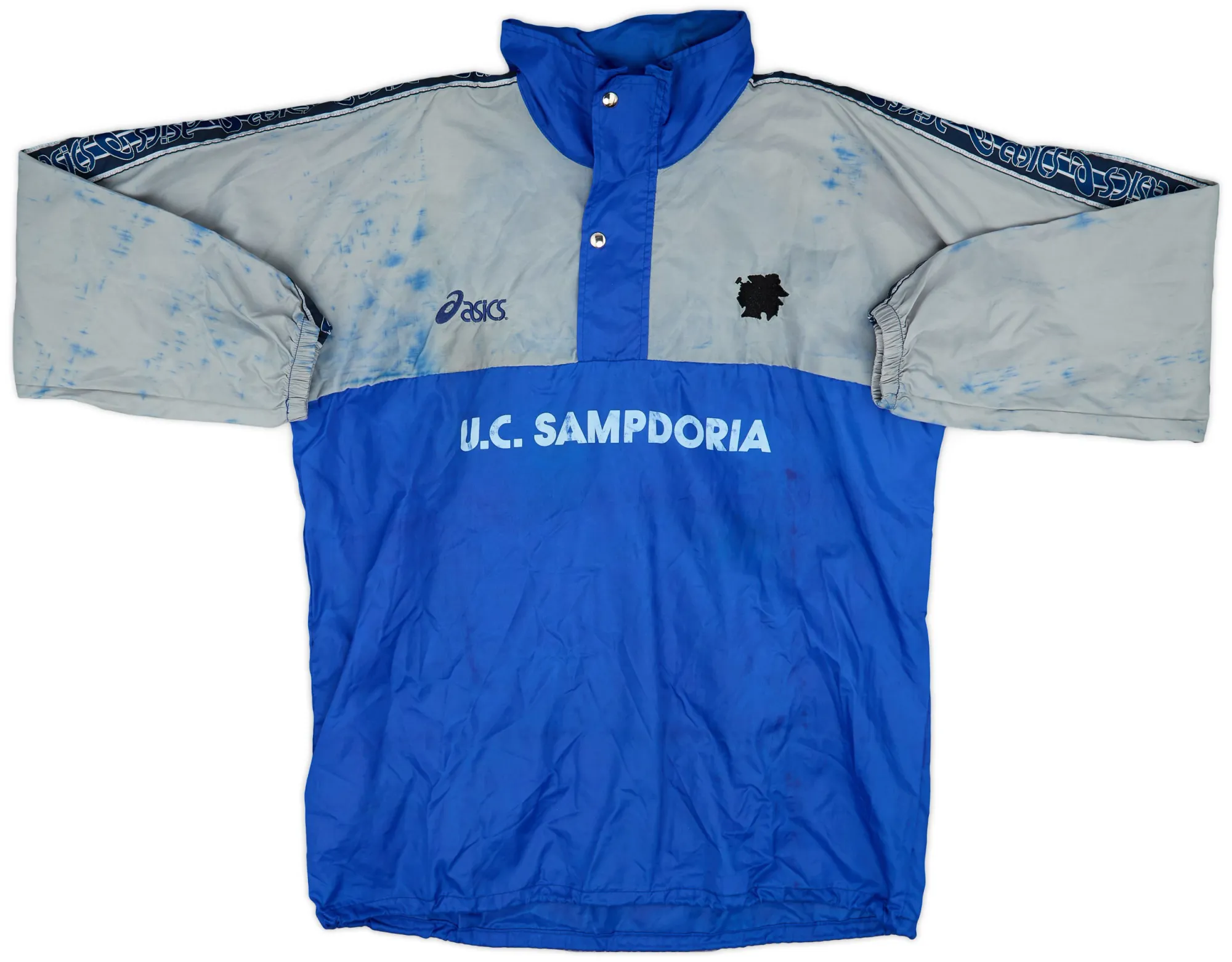 Asics Sampdoria Mens SS Home Shirt 1995/96