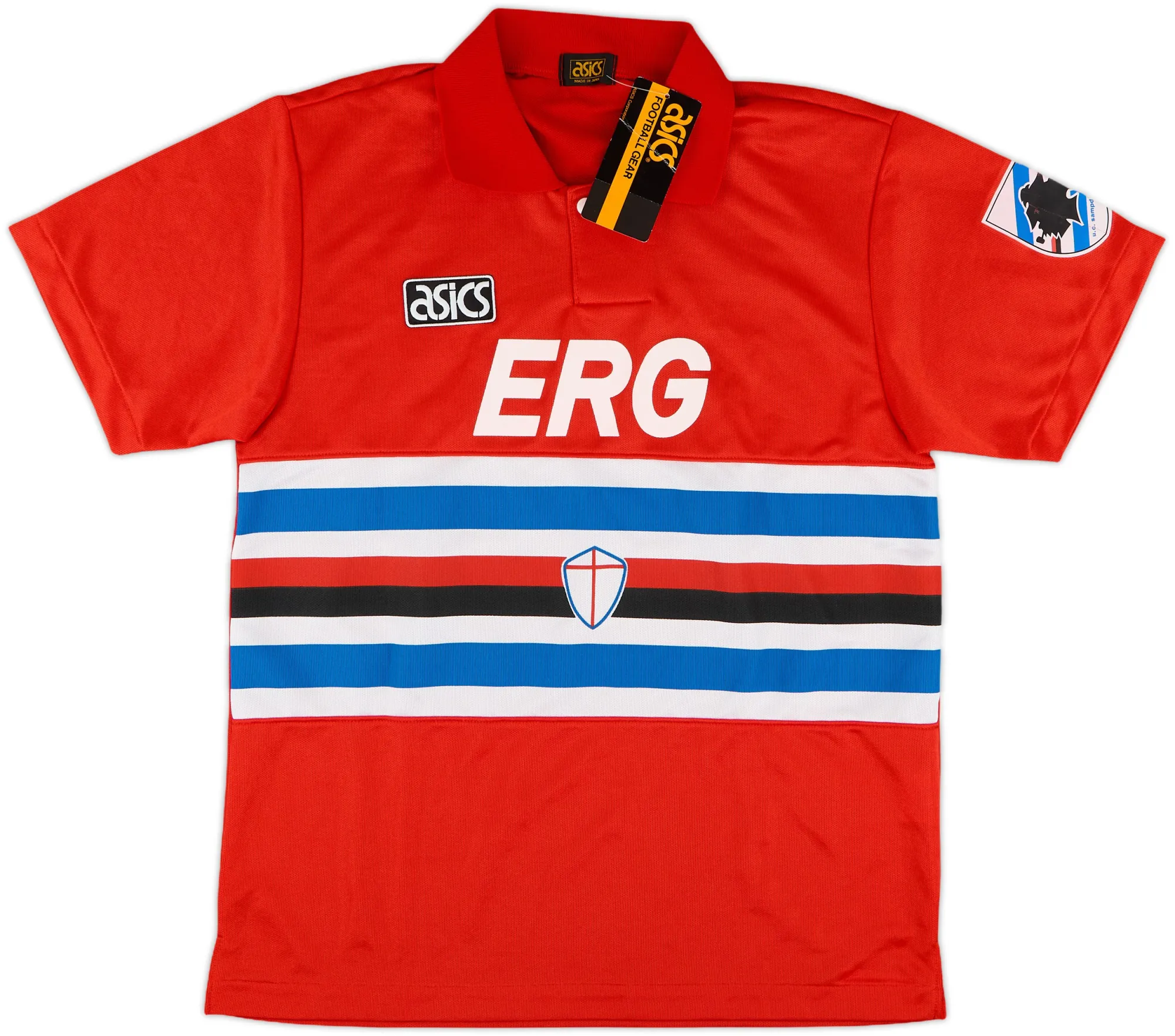 Asics Sampdoria Mens SS Third Shirt 1992/94