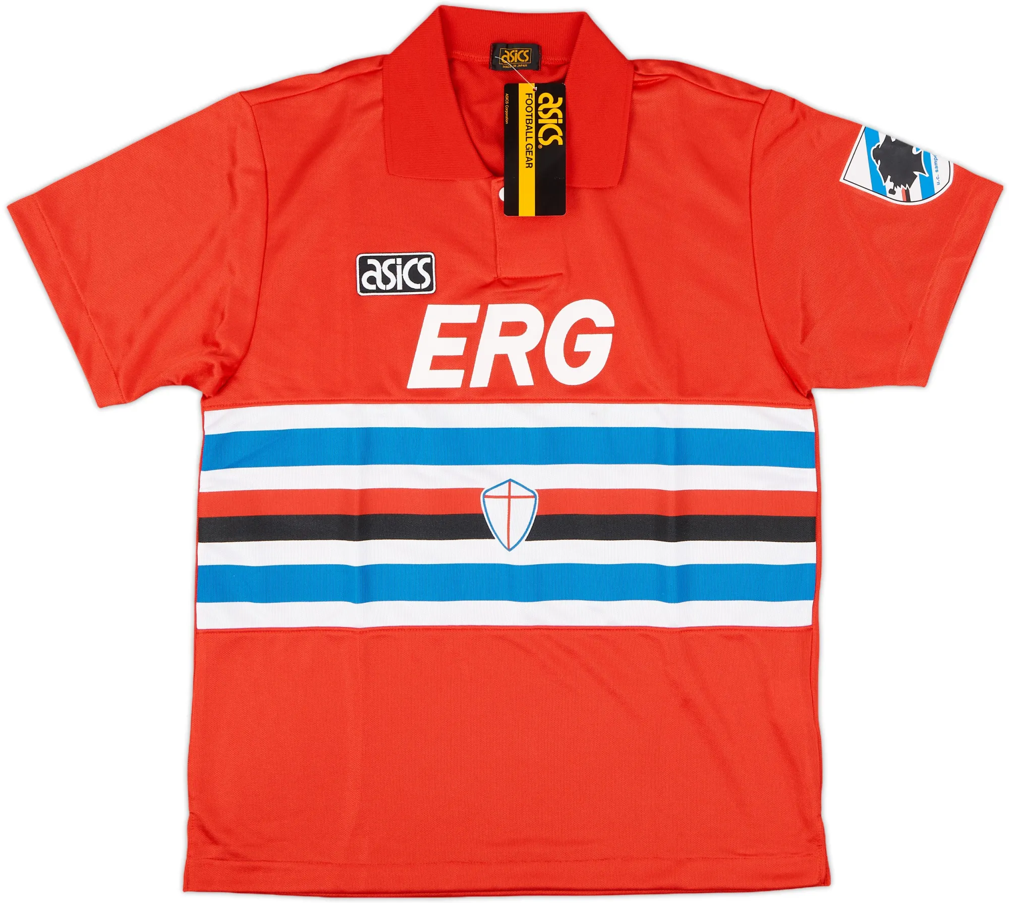 Asics Sampdoria Mens SS Third Shirt 1992/94