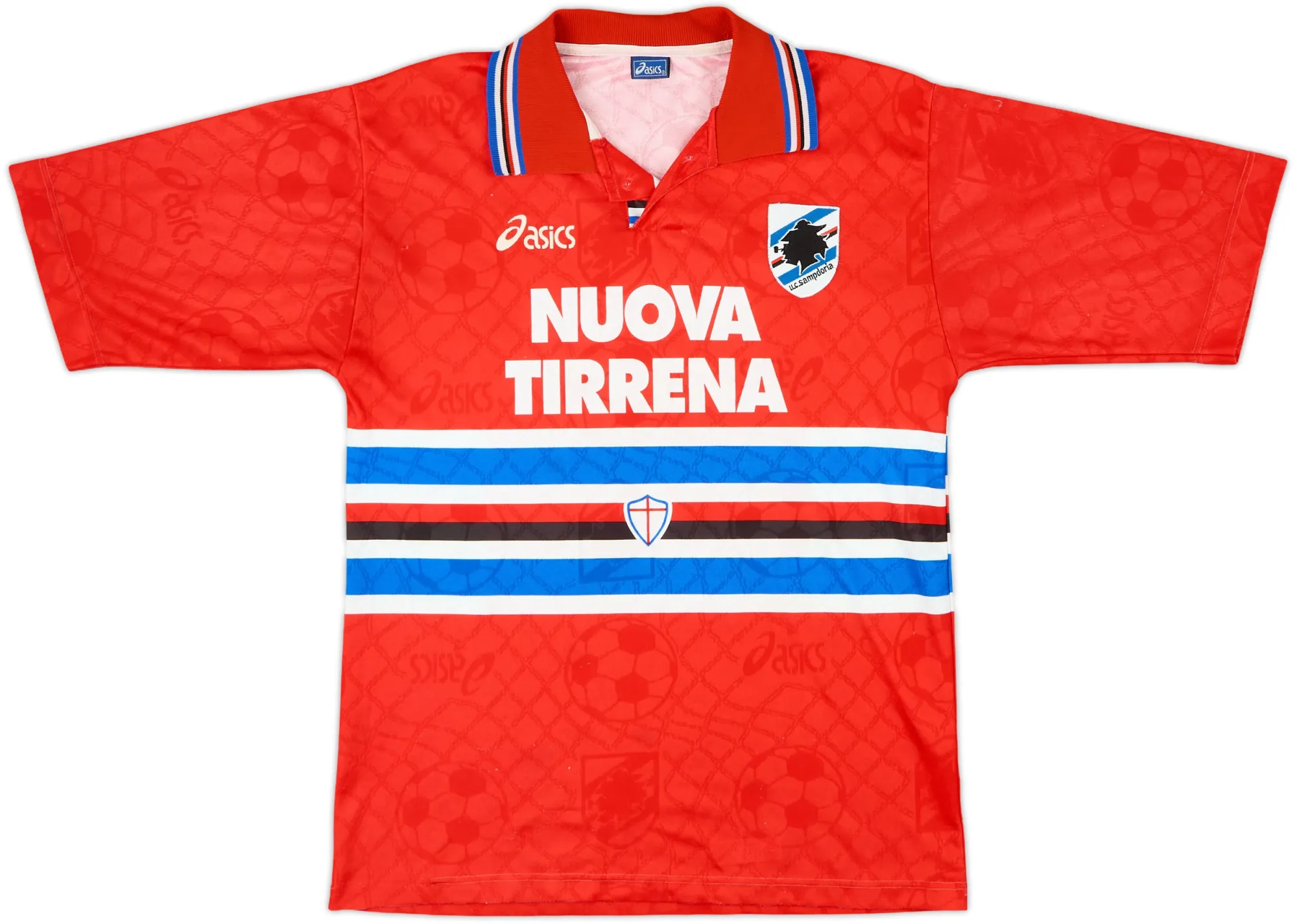 Asics Sampdoria Mens SS Third Shirt 1995/96