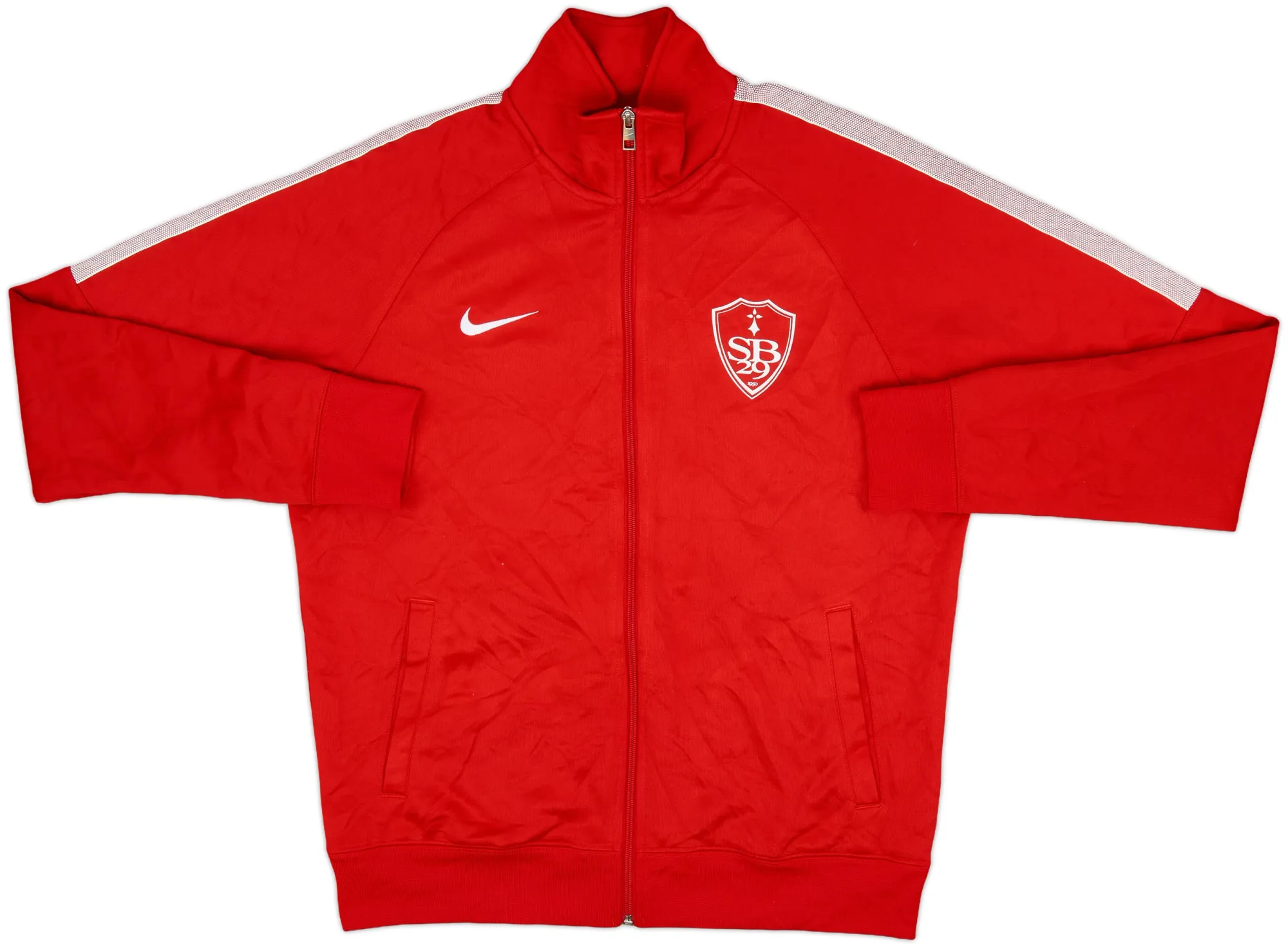 2017-18 Stade Brestois Nike Track Jacket - 6/10 - (M)