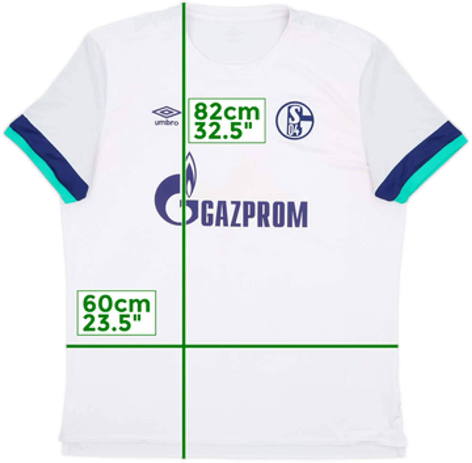 Umbro Schalke 04 Mens SS Away Shirt 2019/20