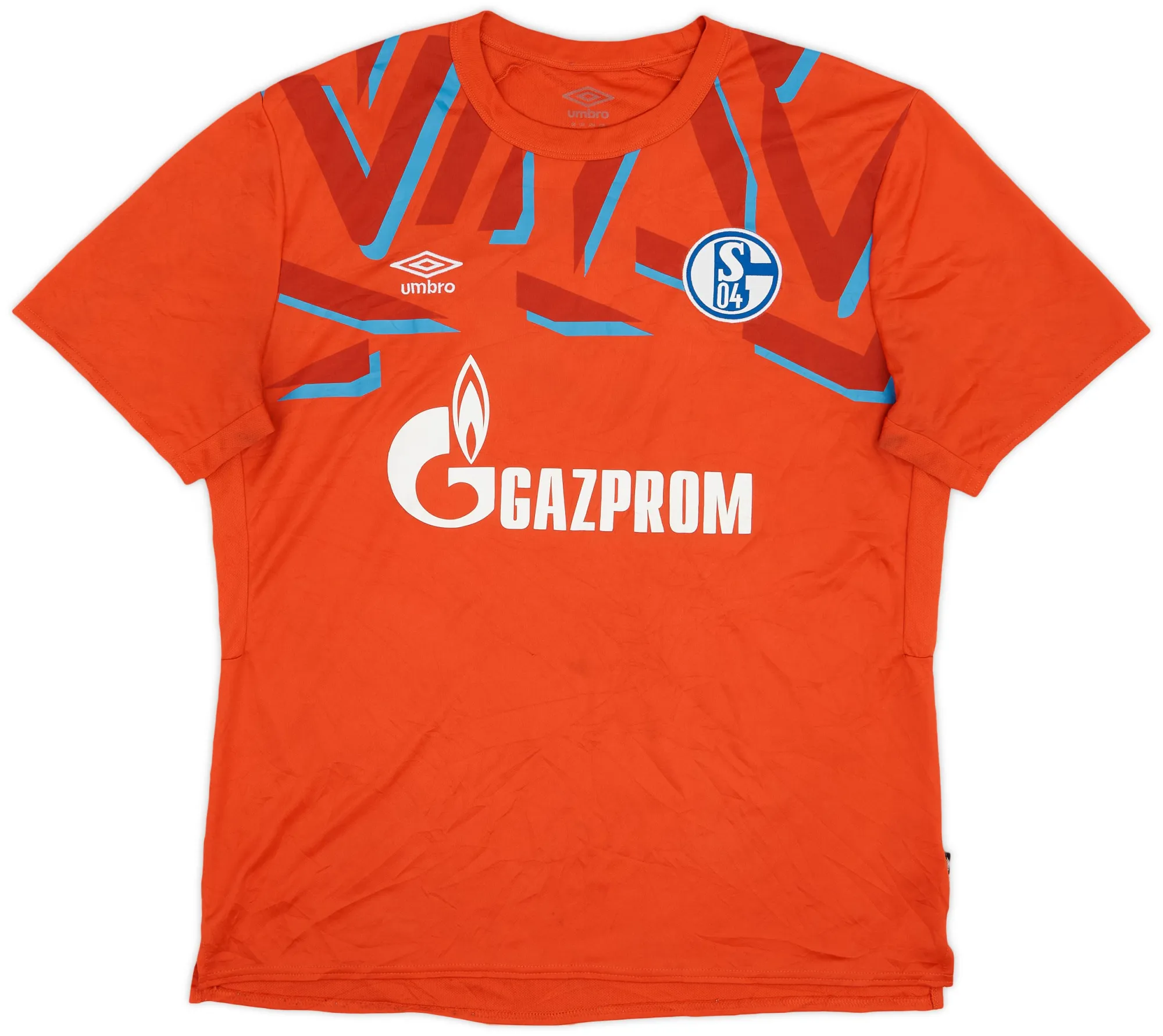 Umbro Schalke 04 Mens SS Goalkeeper Home Shirt 2019/20