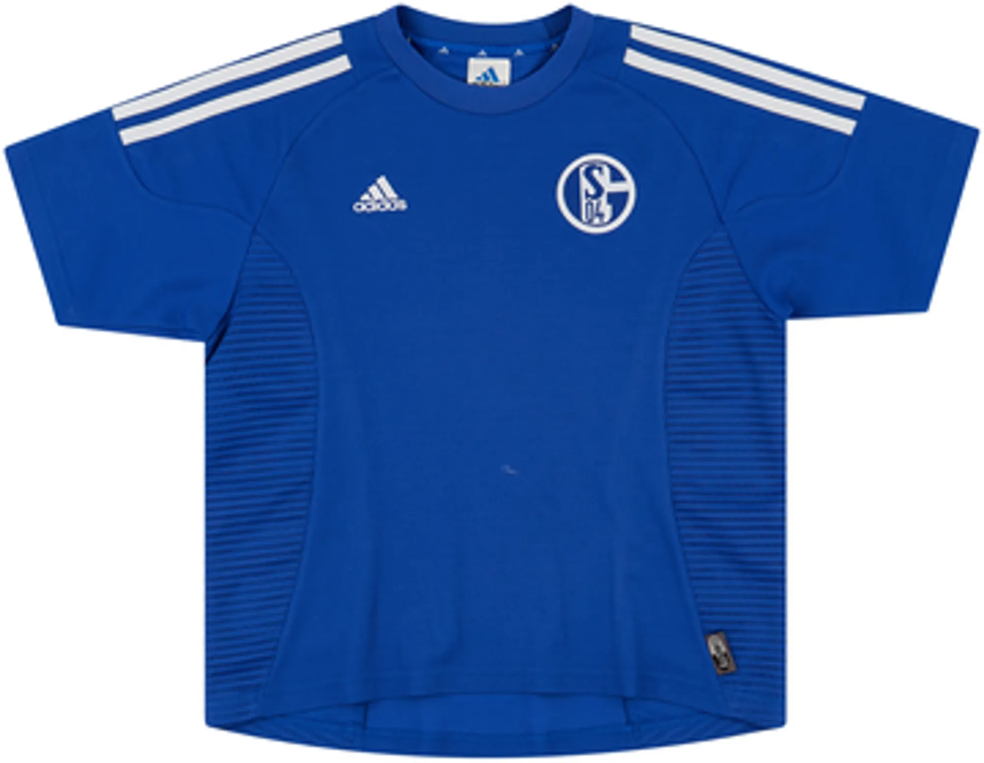 adidas Schalke 04 Boys SS Home Shirt 2002/04