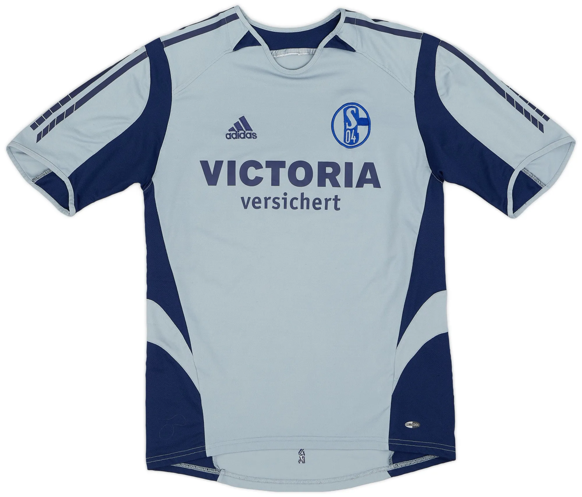 adidas Schalke 04 Mens SS Away Shirt 2005/07