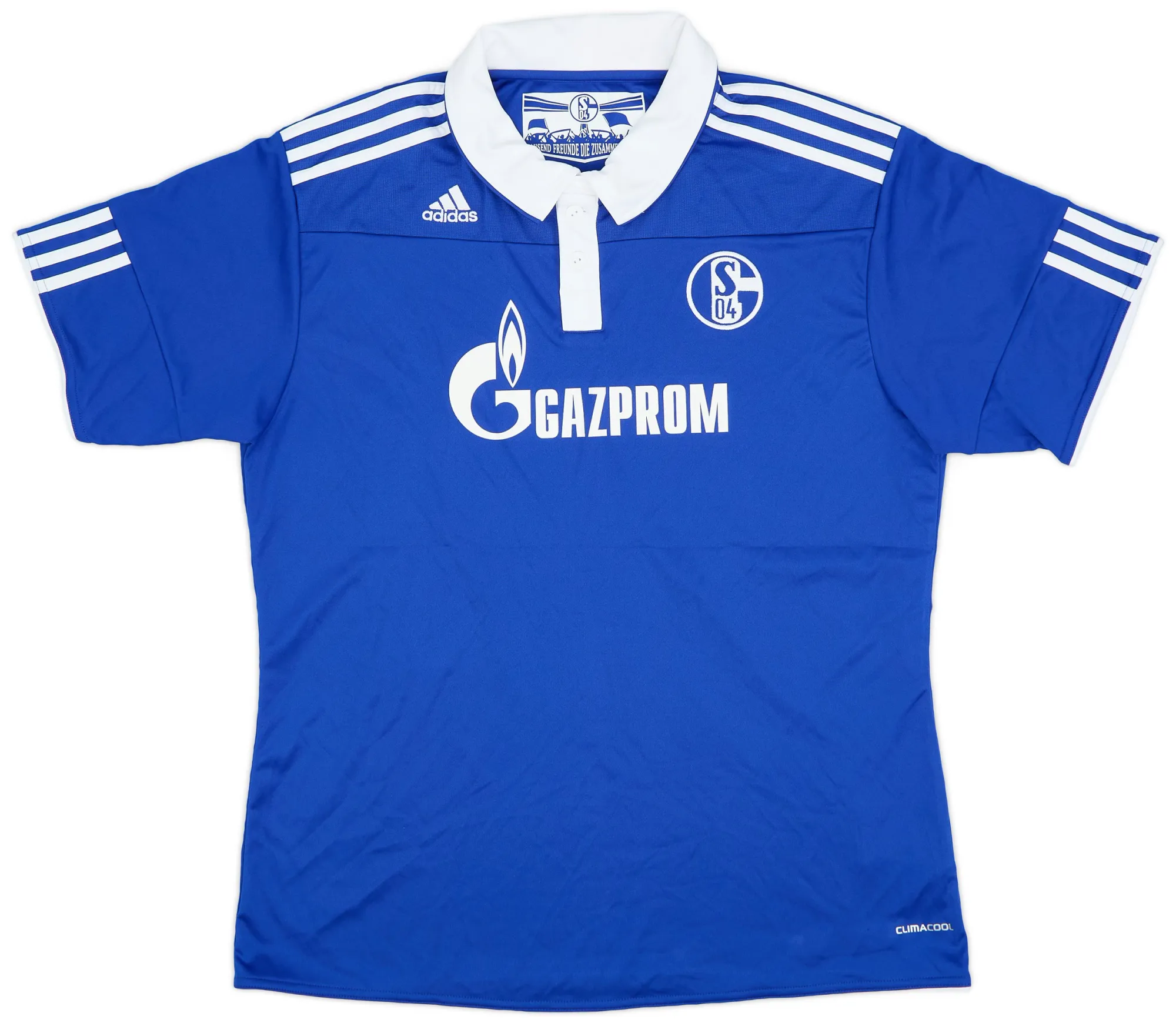 adidas Schalke 04 Womens SS Home Shirt 2010/12