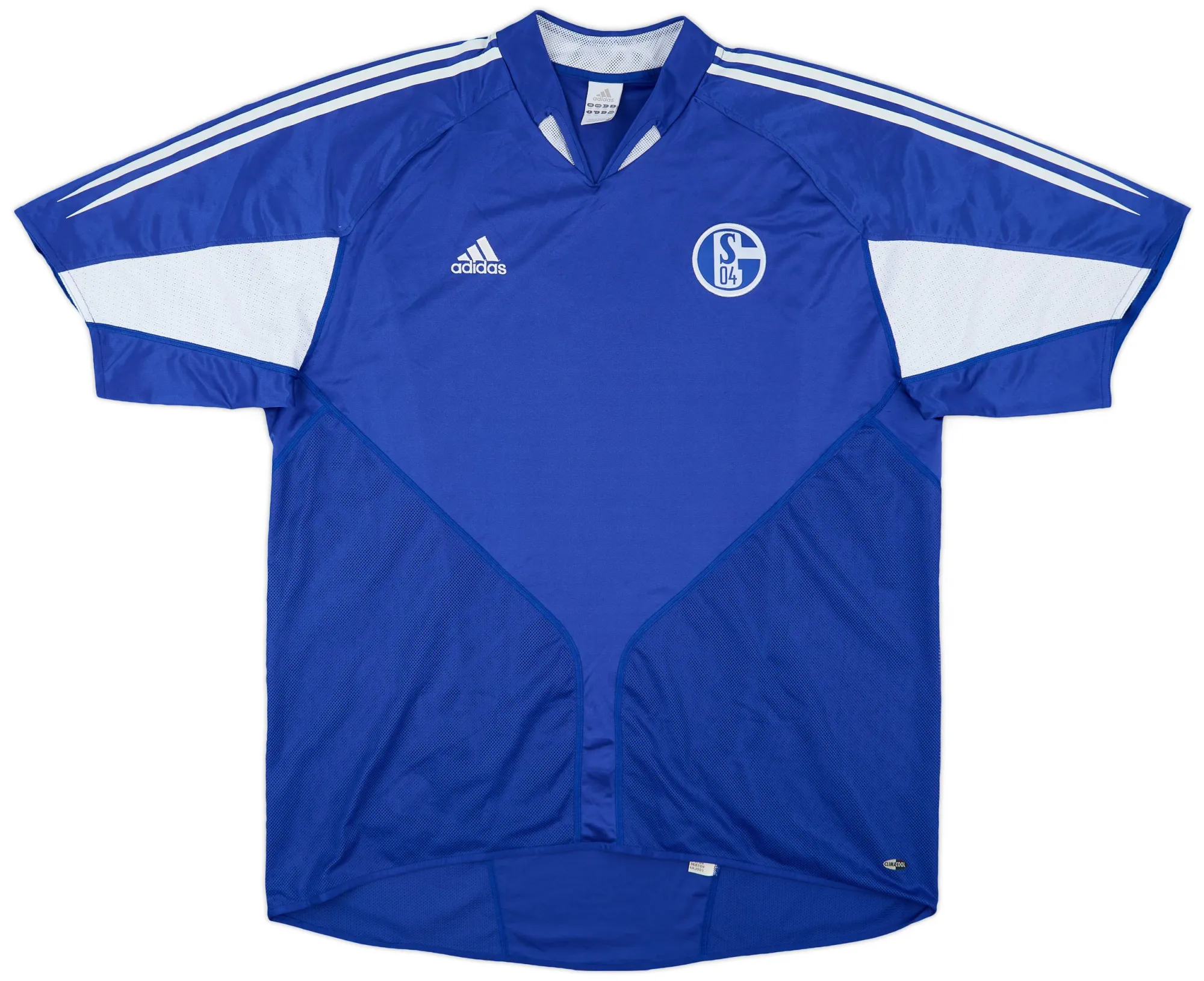 adidas Schalke 04 Mens SS Home Shirt 2004/05