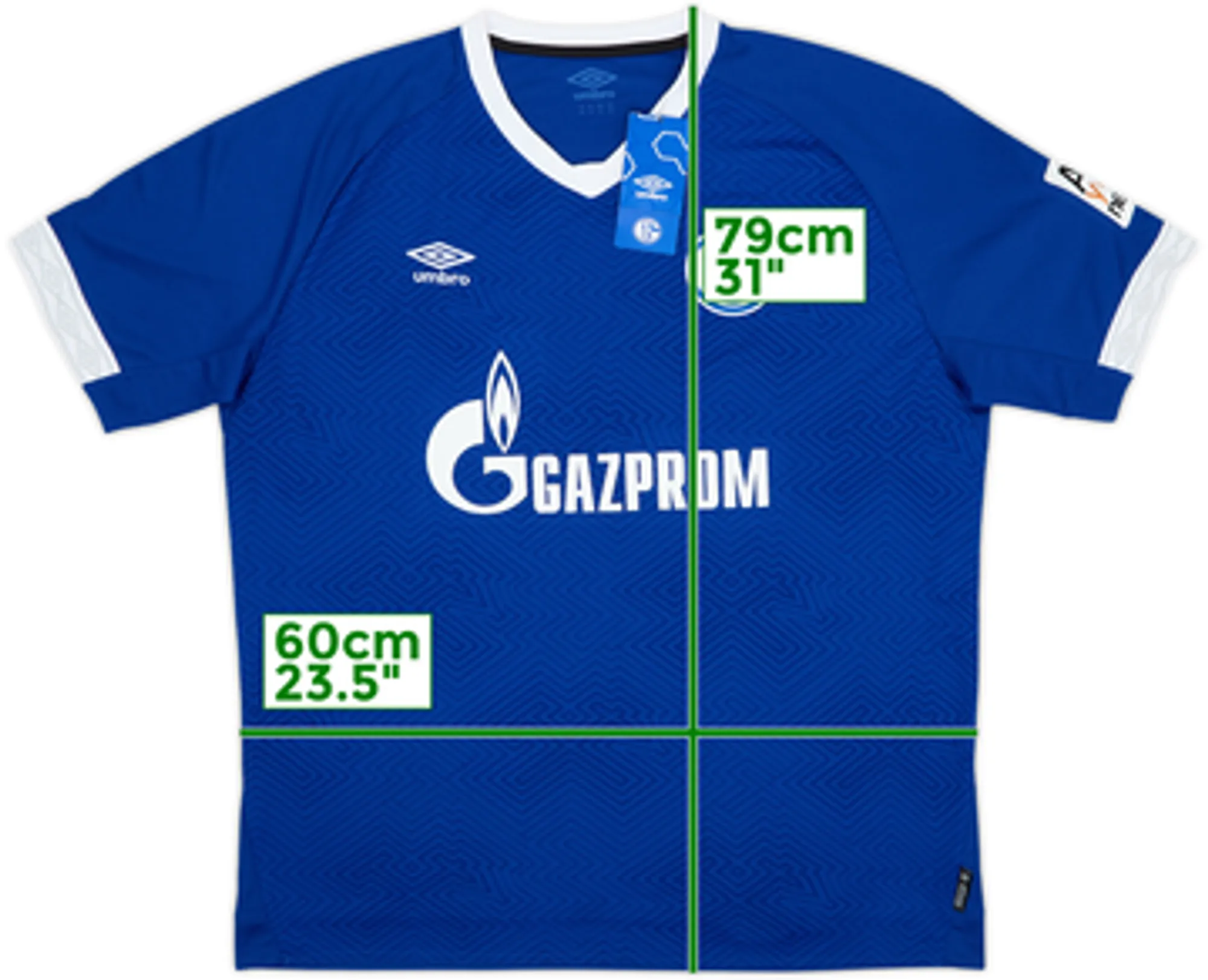 Umbro Schalke 04 Mens SS Home Shirt 2018/19
