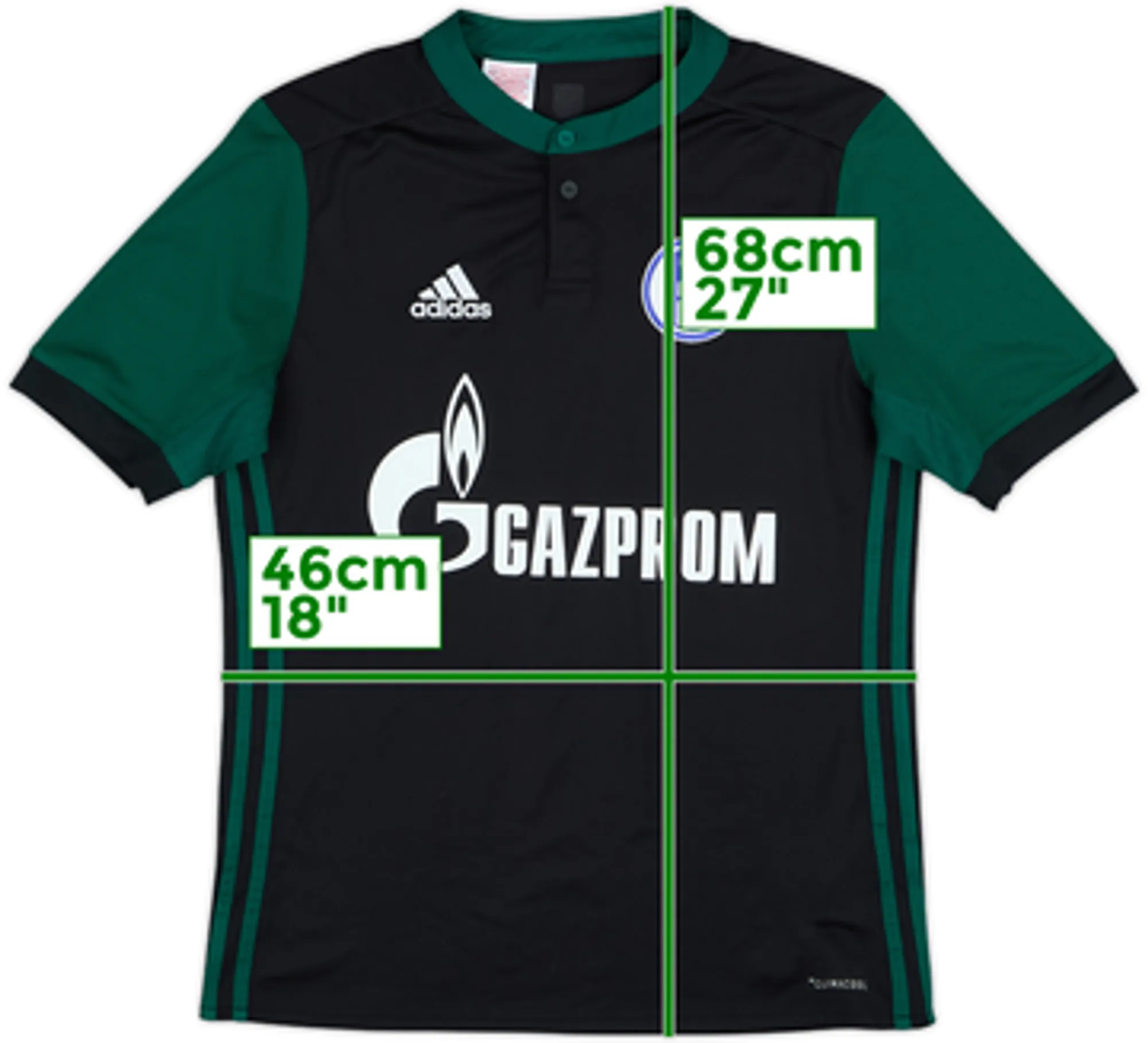 adidas Schalke 04 Mens SS Third Shirt 2017/18