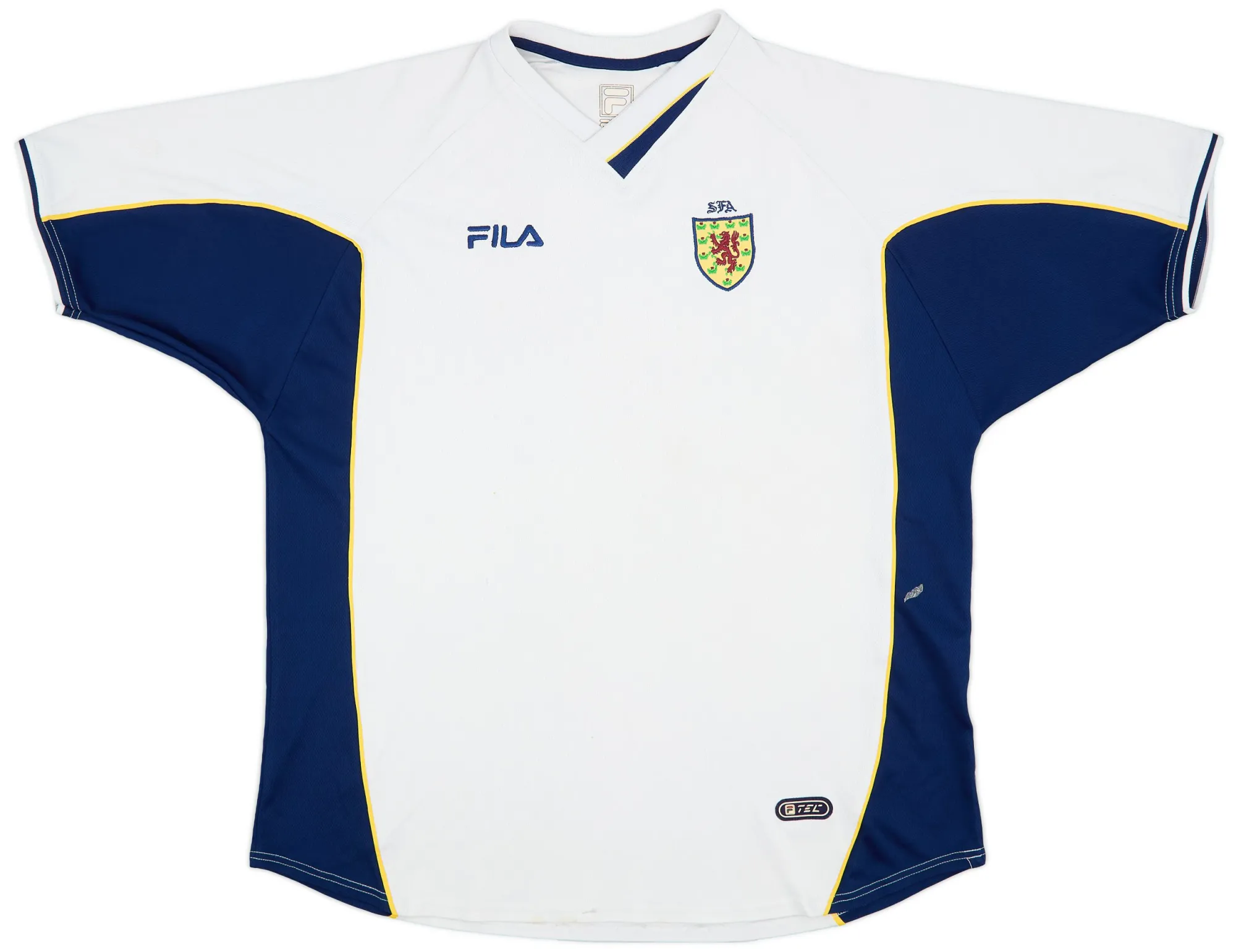 Fila Scotland Mens SS Away Shirt 2000