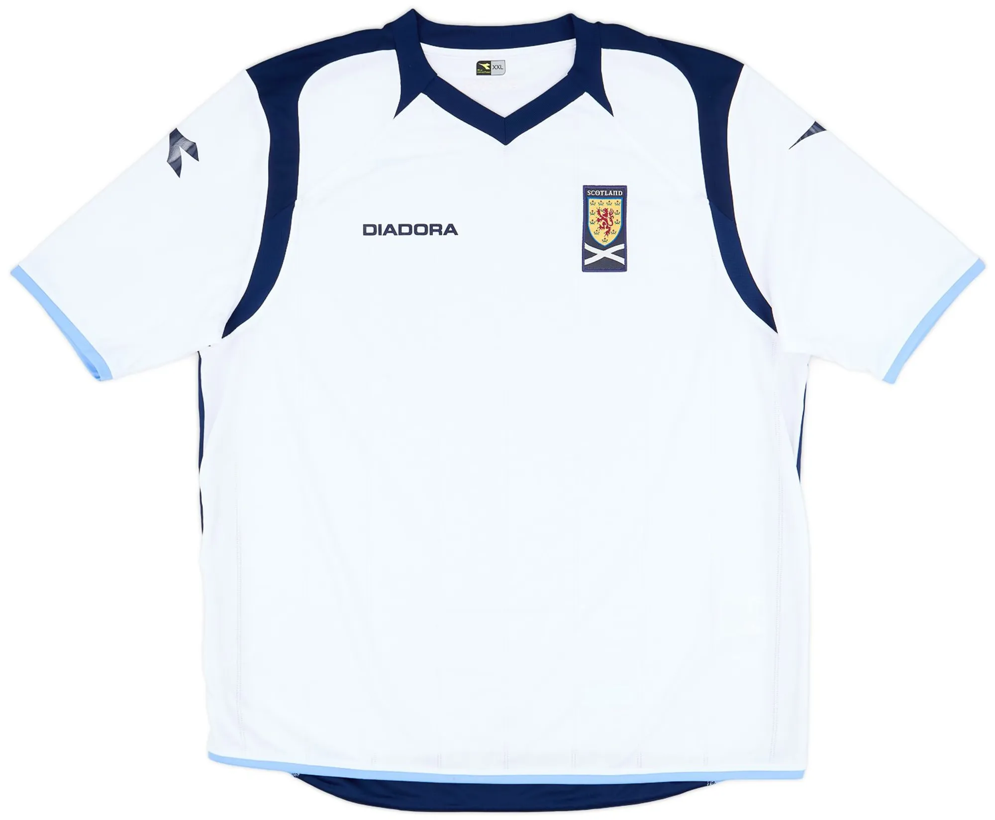 Diadora Scotland Mens SS Away Shirt 2009