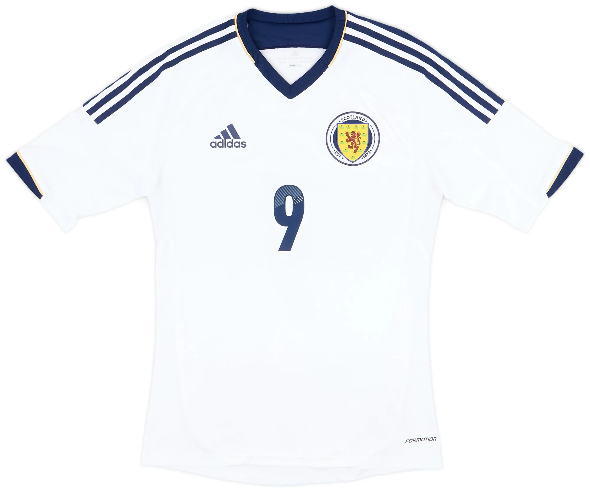 adidas Scotland Mens SS Player Issue Away Shirt 2012