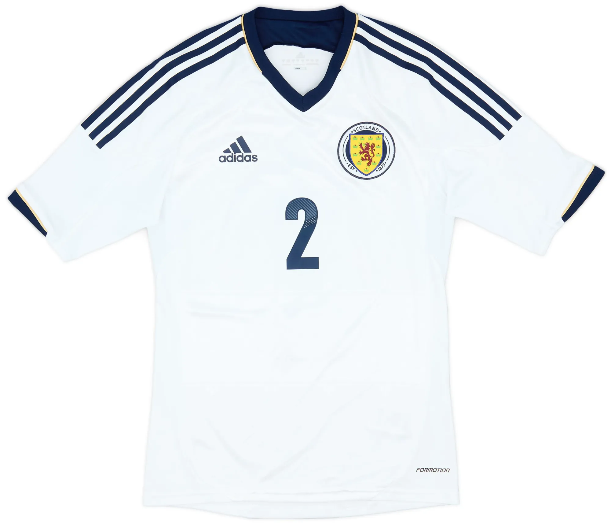 adidas Scotland Mens SS Player Issue Away Shirt 2012