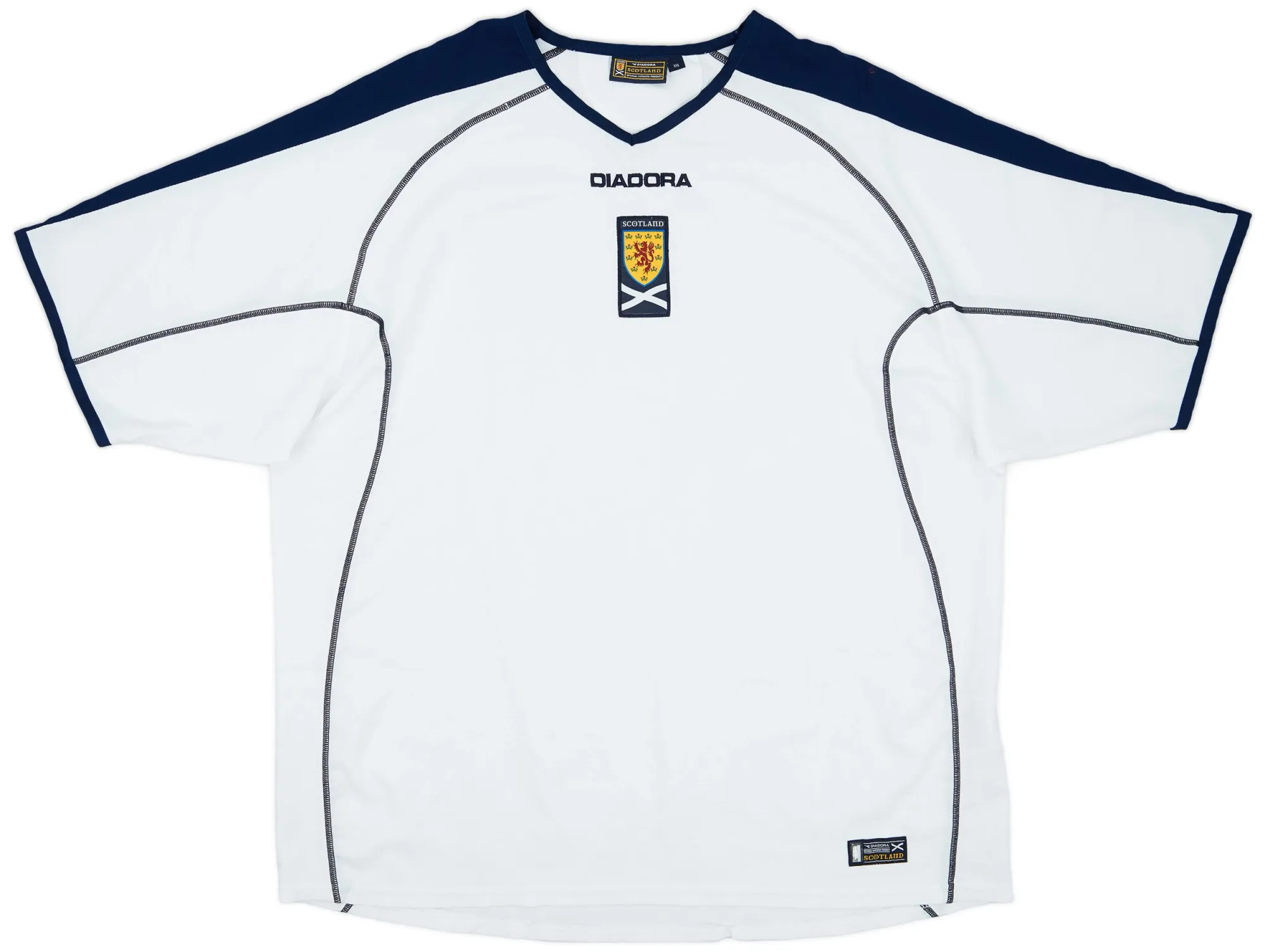 Diadora Scotland Mens SS Away Shirt 2003
