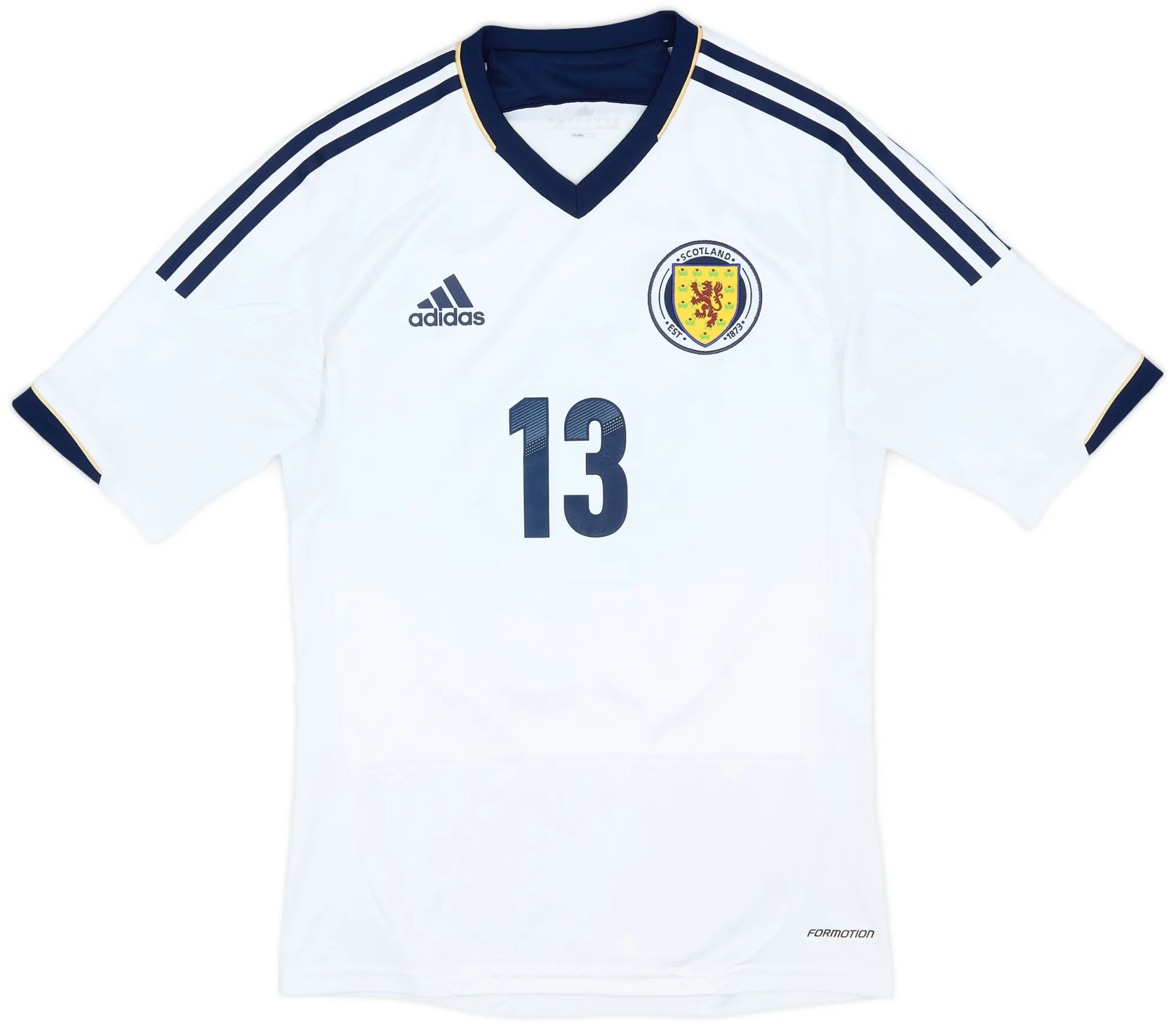 adidas Scotland Mens SS Player Issue Away Shirt 2012
