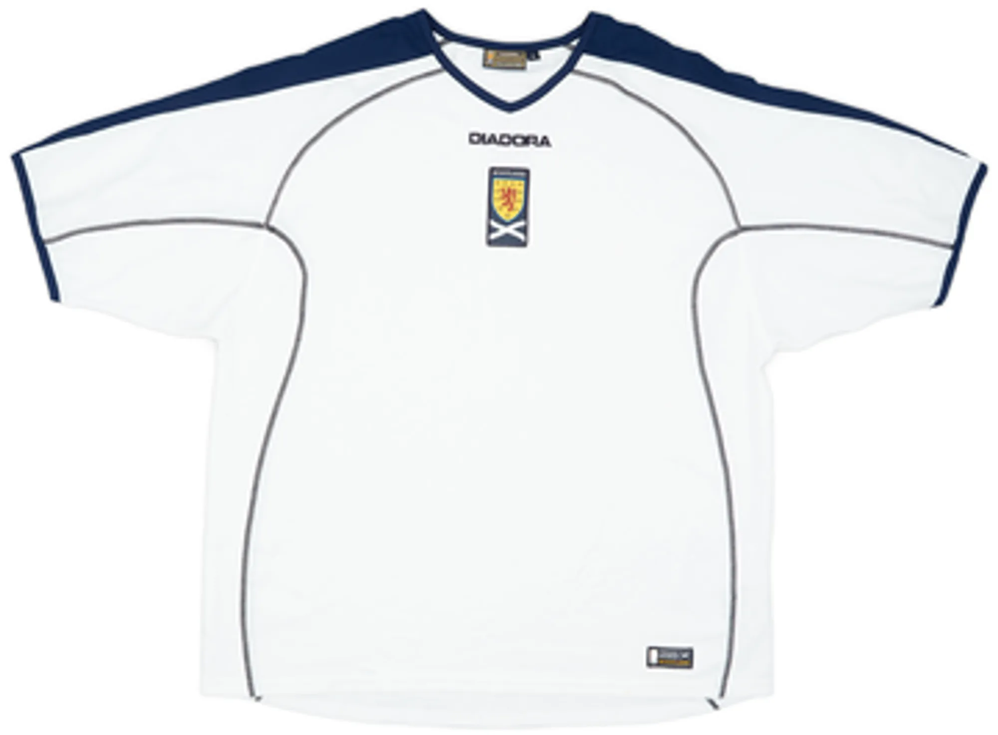 Diadora Scotland Mens SS Away Shirt 2003